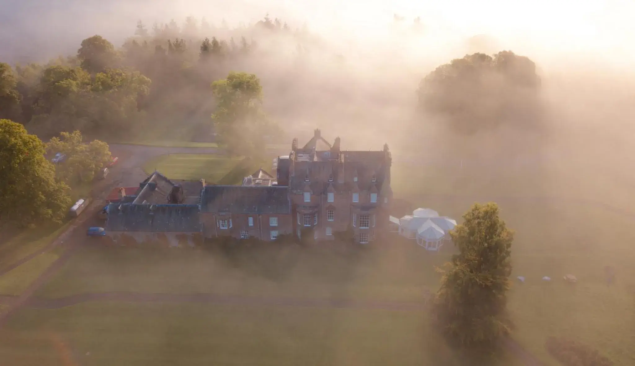 Property building in Cringletie House Property building in Cringletie House