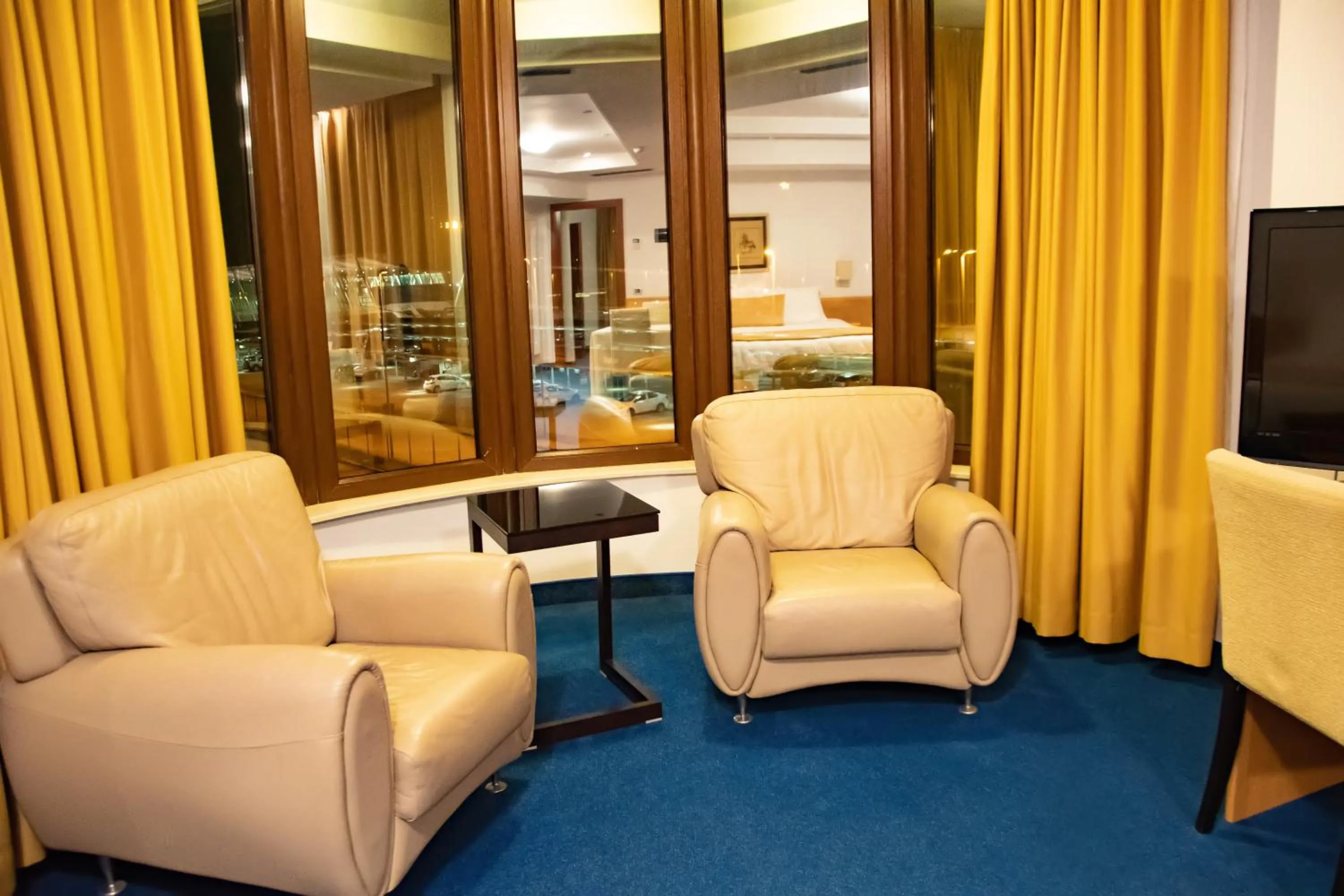 Seating area in Hotel Airport Tirana