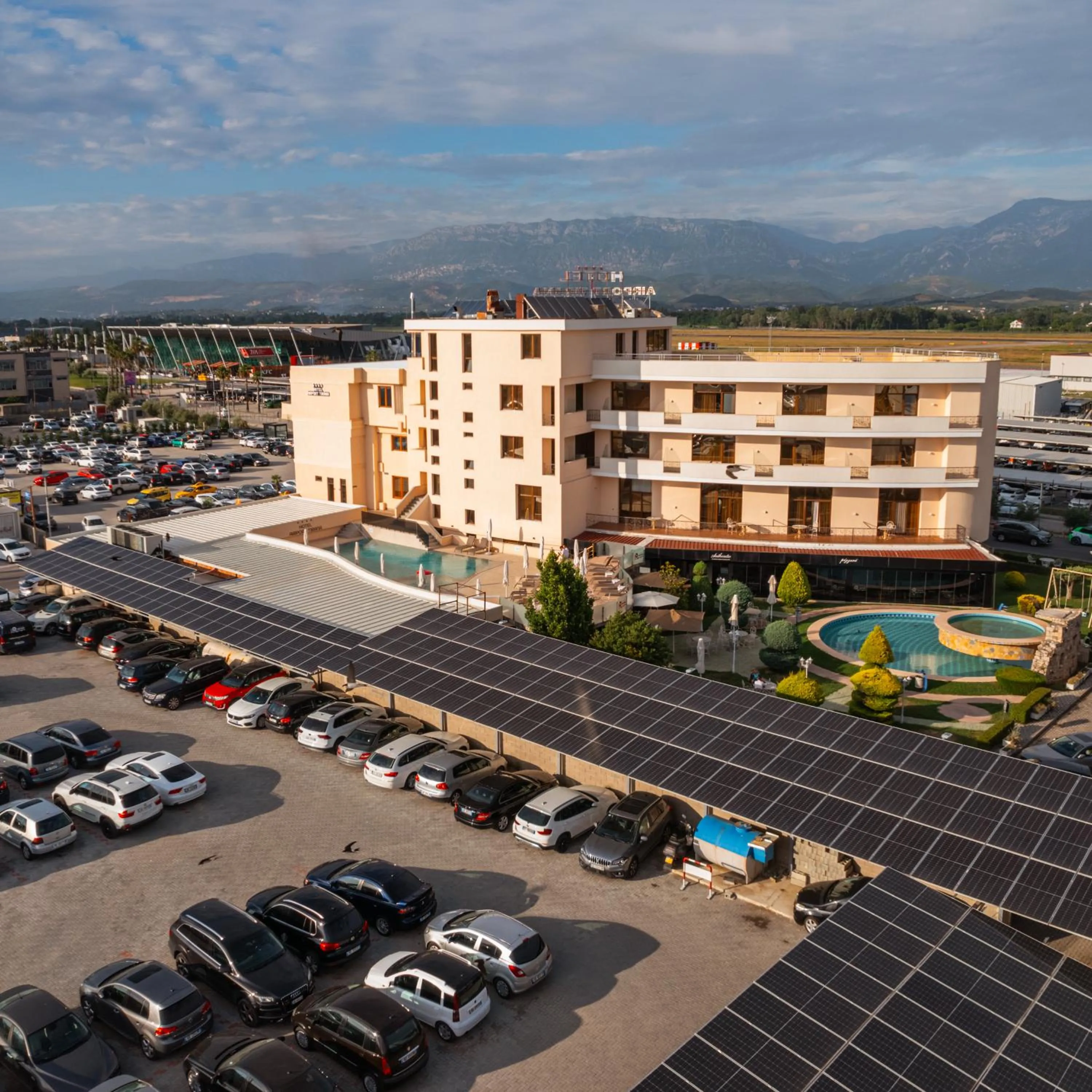 Property building in Hotel Airport Tirana