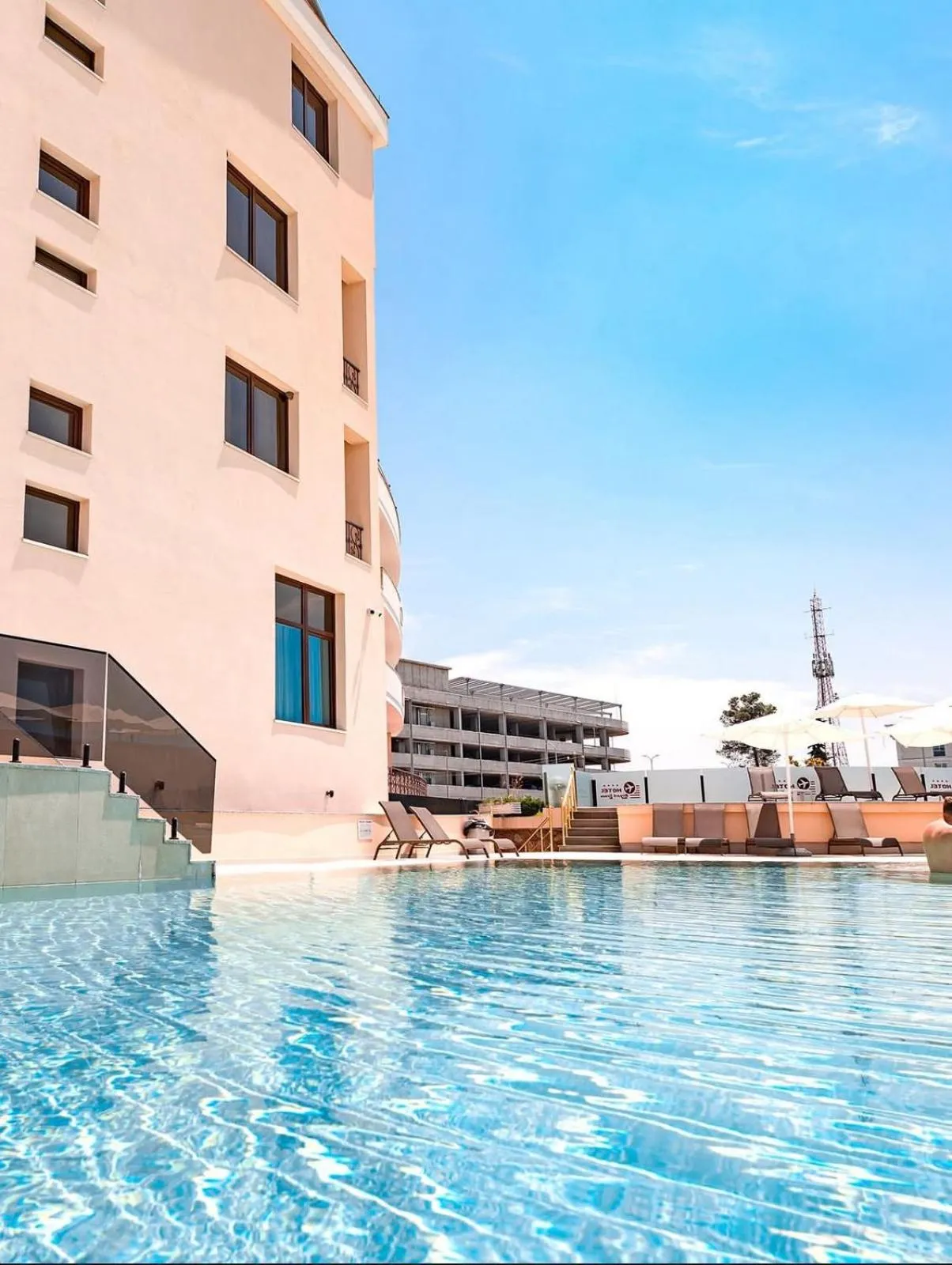 Swimming pool in Hotel Airport Tirana