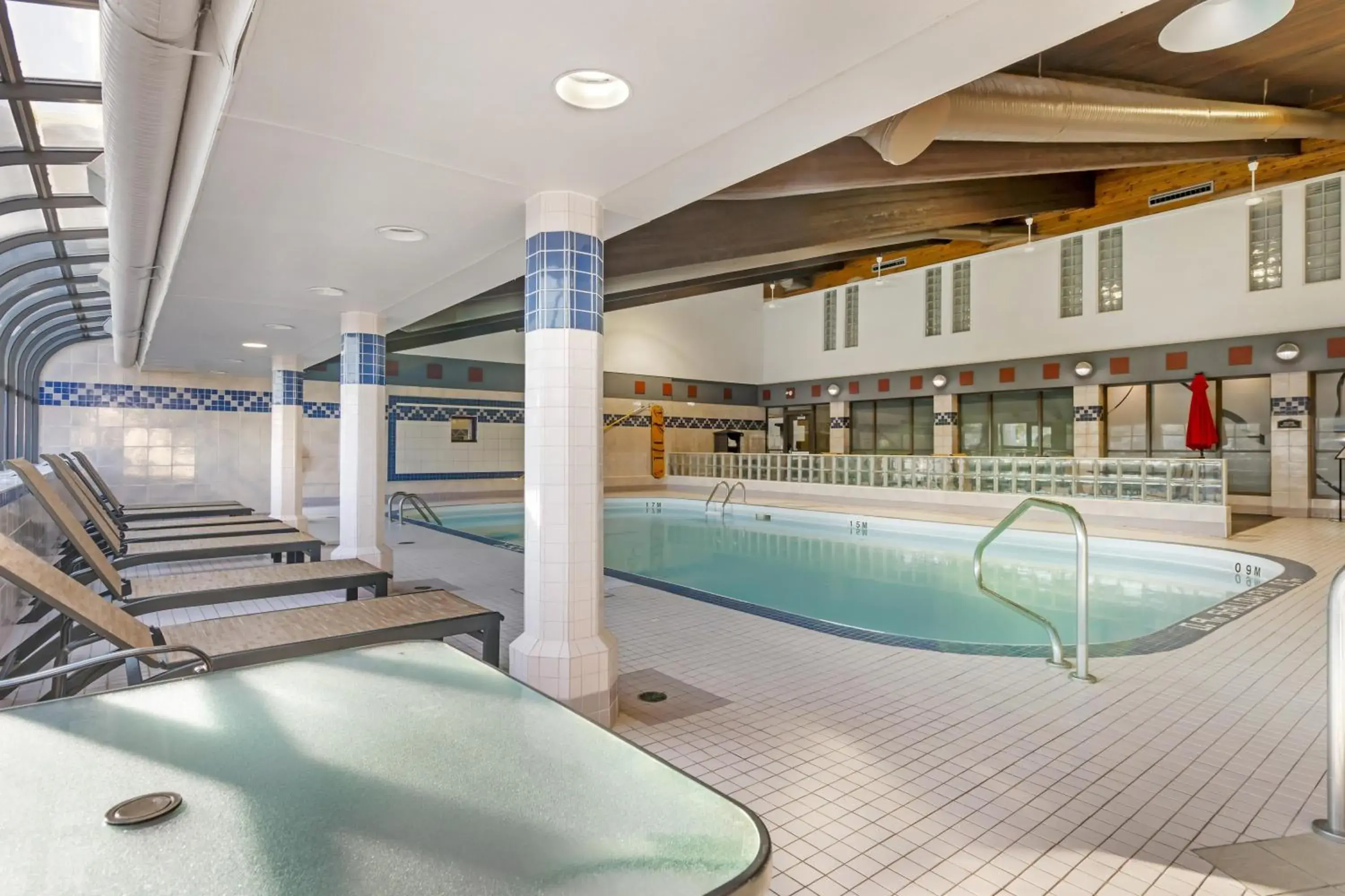 Pool view in Best Western Plus Dryden Hotel and Conference Centre Pool view in Best Western Plus Dryden Hotel and Conference Centre