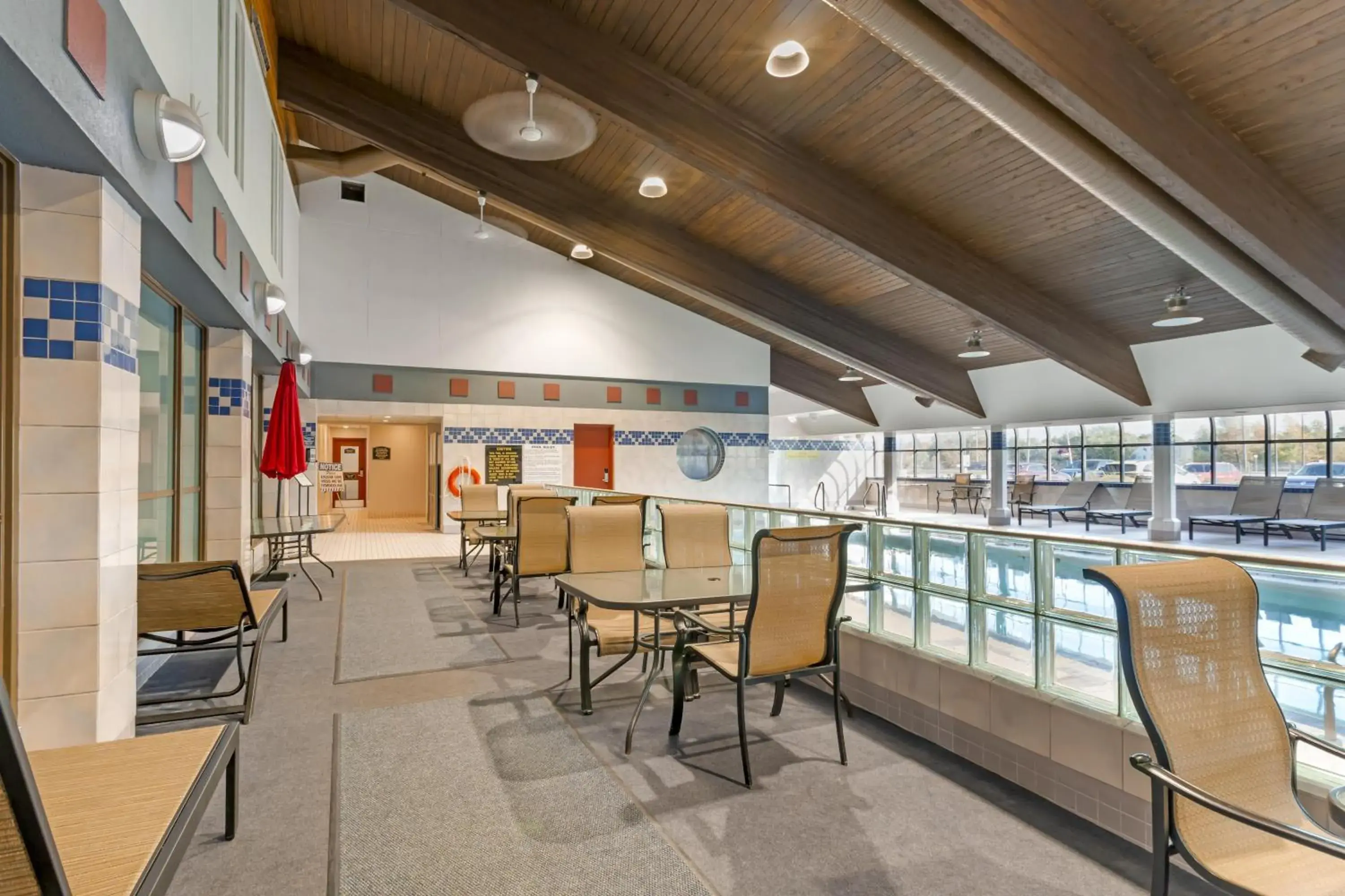 Pool view in Best Western Plus Dryden Hotel and Conference Centre Pool view in Best Western Plus Dryden Hotel and Conference Centre