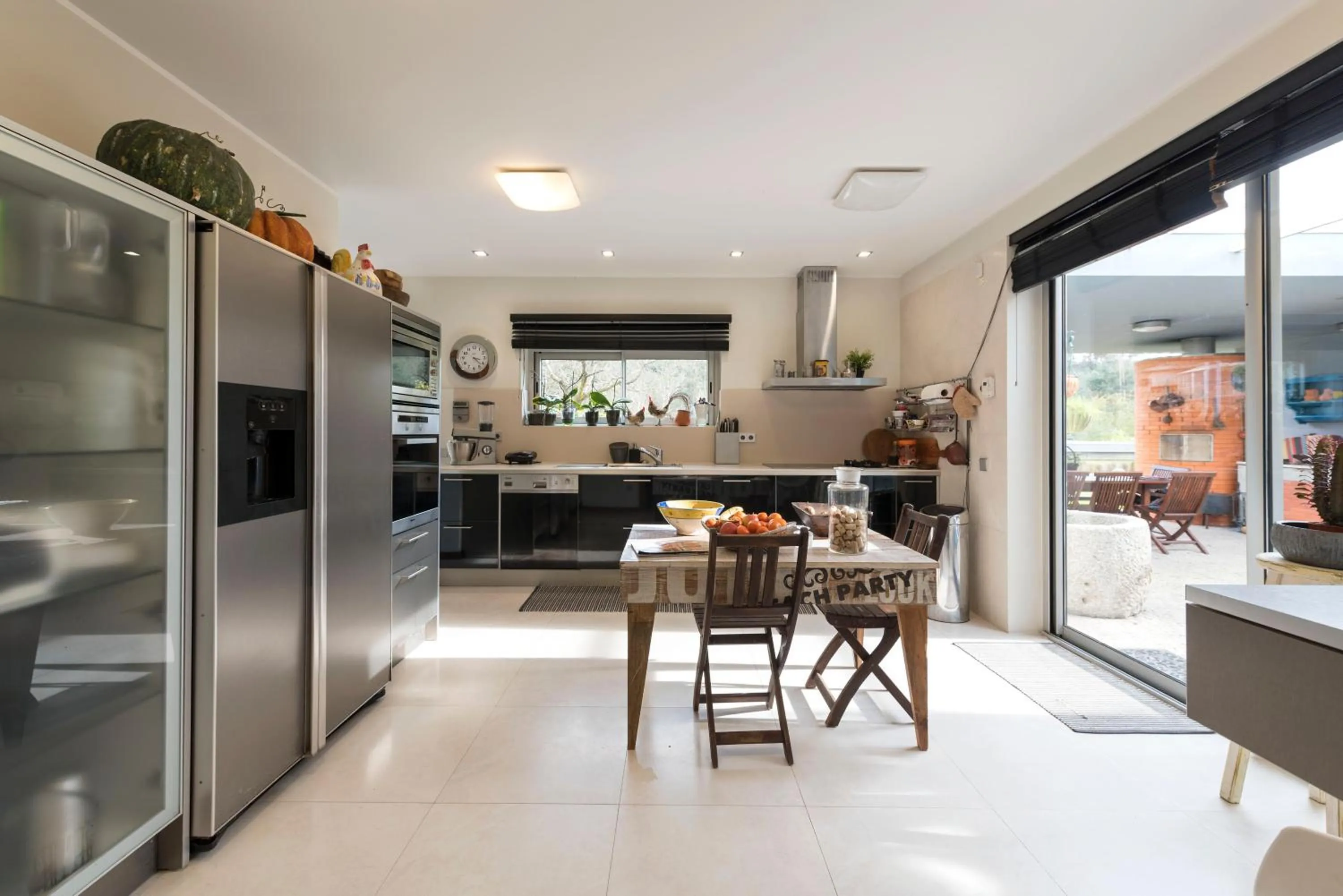 Kitchen or kitchenette in Casa da Costa Grande