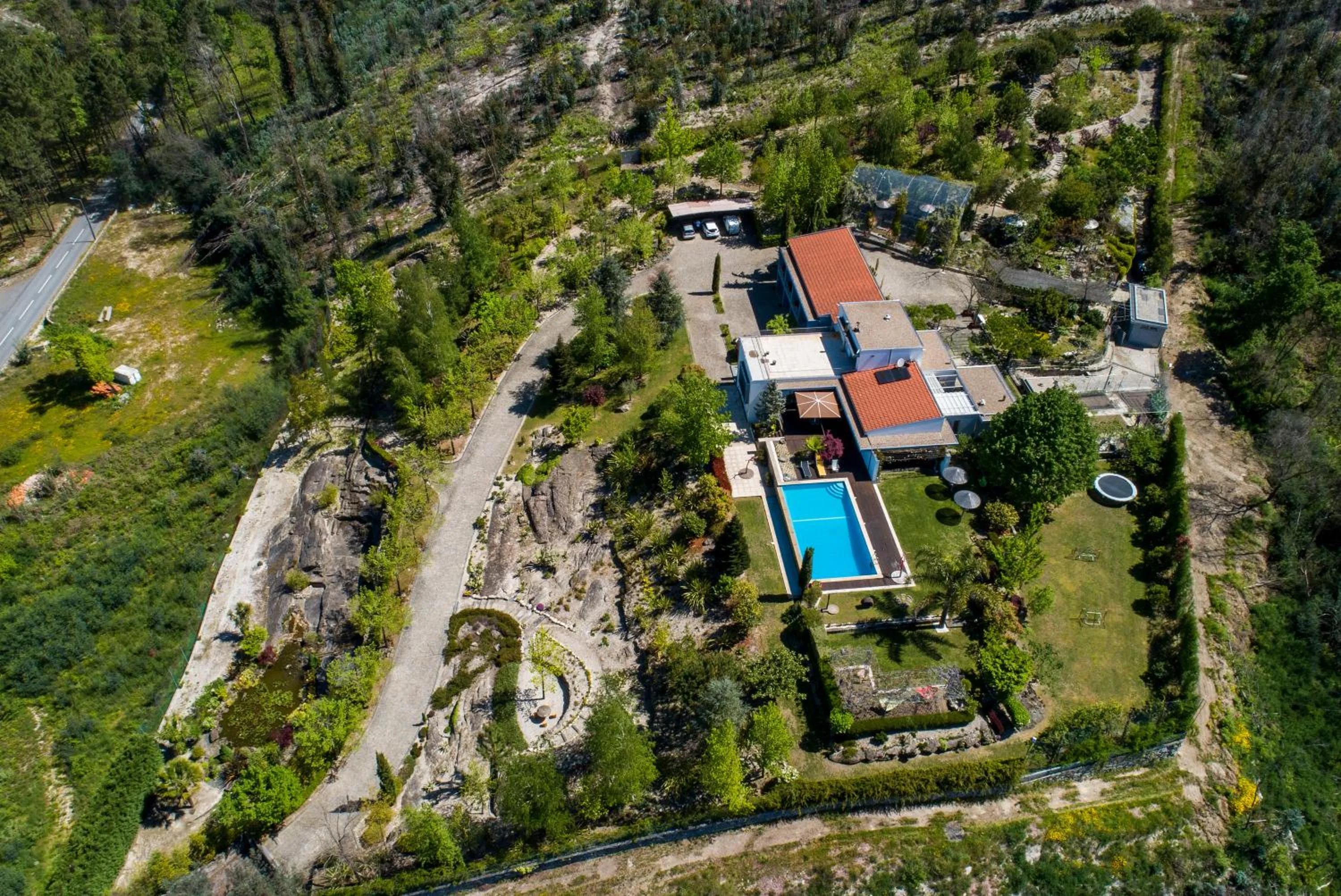 Bird's eye view in Casa da Costa Grande