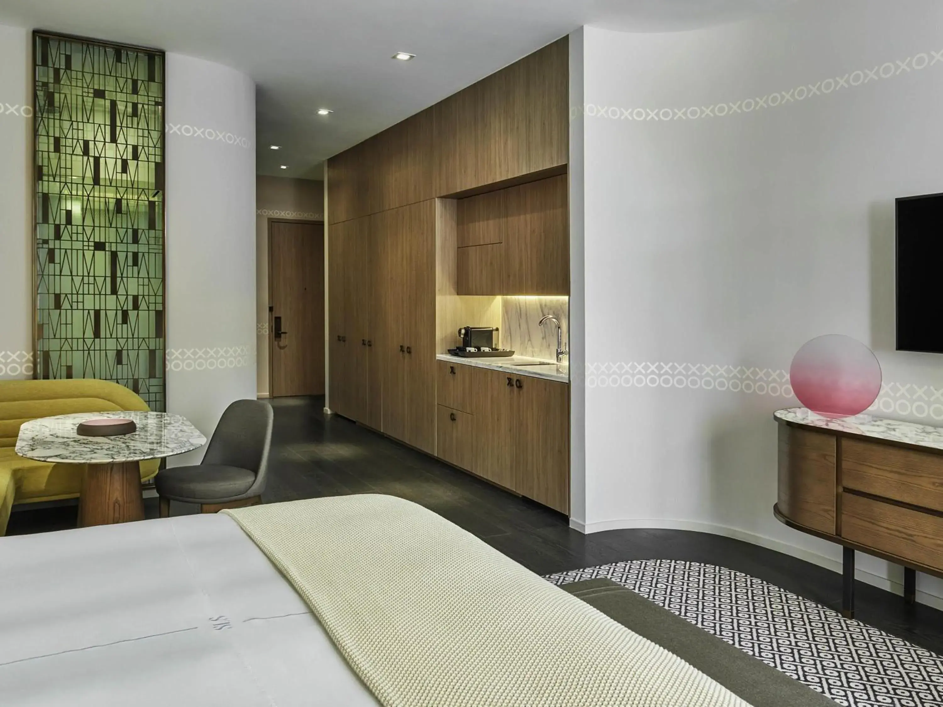 Bedroom, Bed in SLS LUX Brickell Bedroom, Bed in SLS LUX Brickell