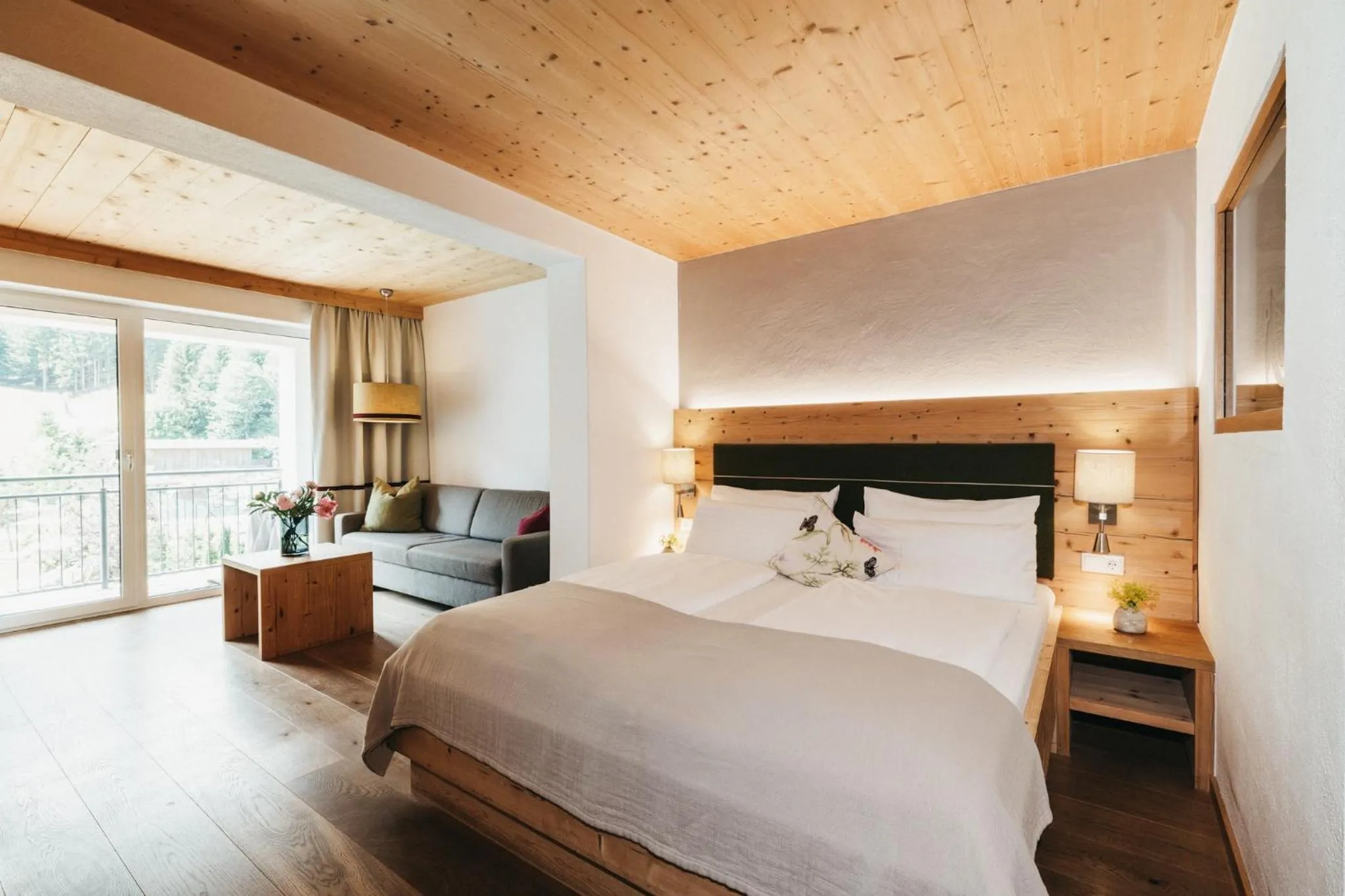 Photo of the whole room, Bed in Biohotel Rupertus