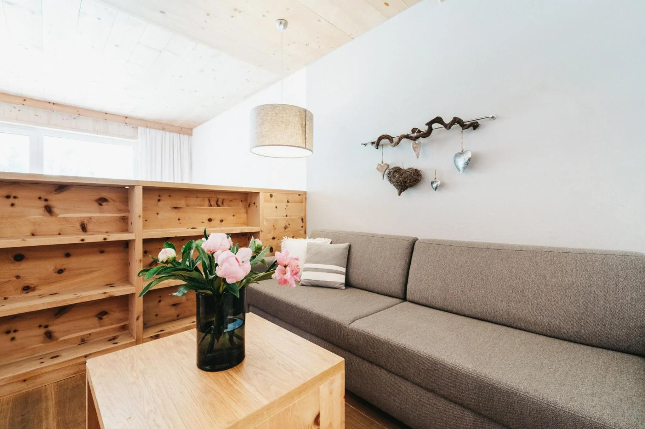 Seating area in Biohotel Rupertus