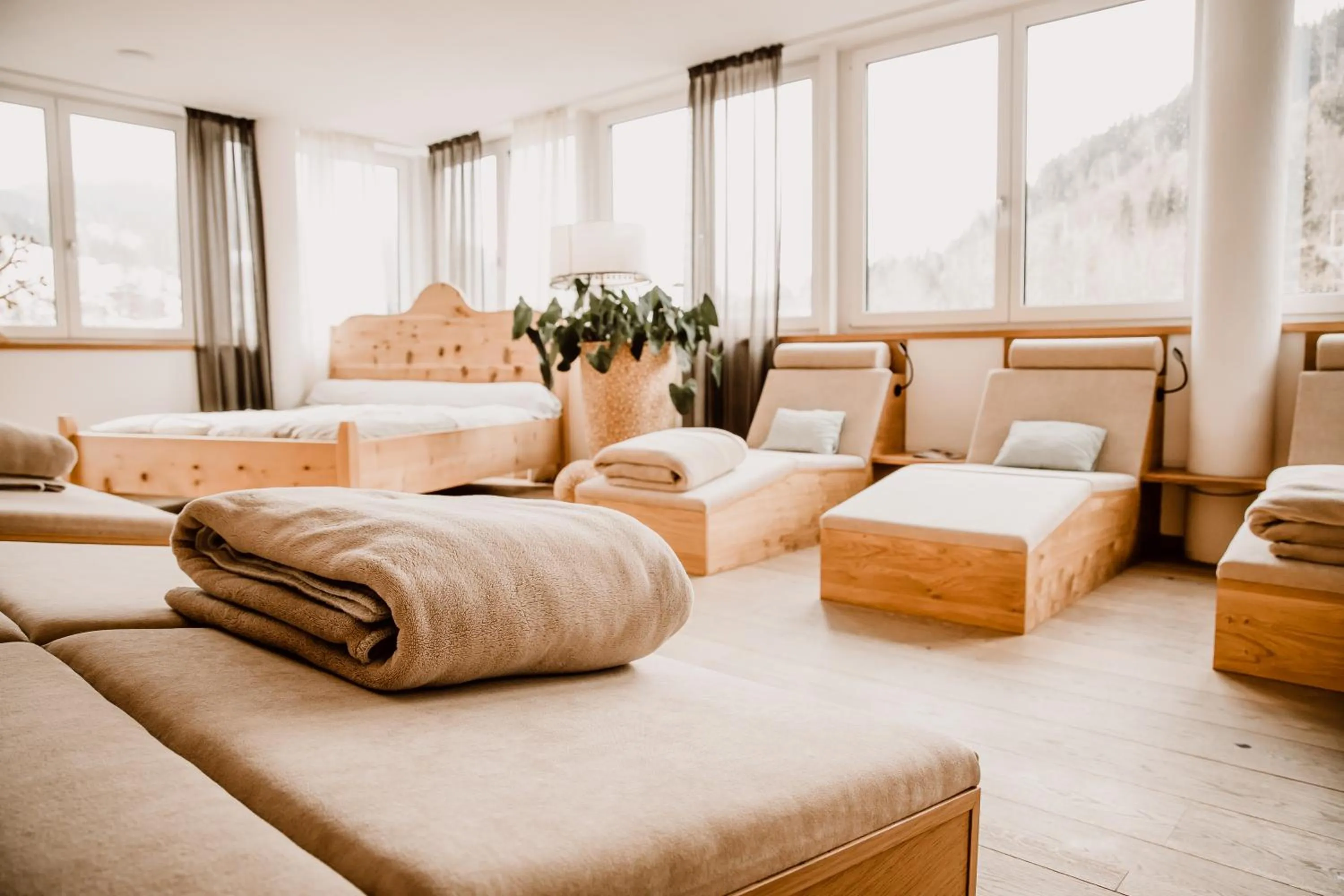 Spa and wellness centre/facilities, Bed in Biohotel Rupertus