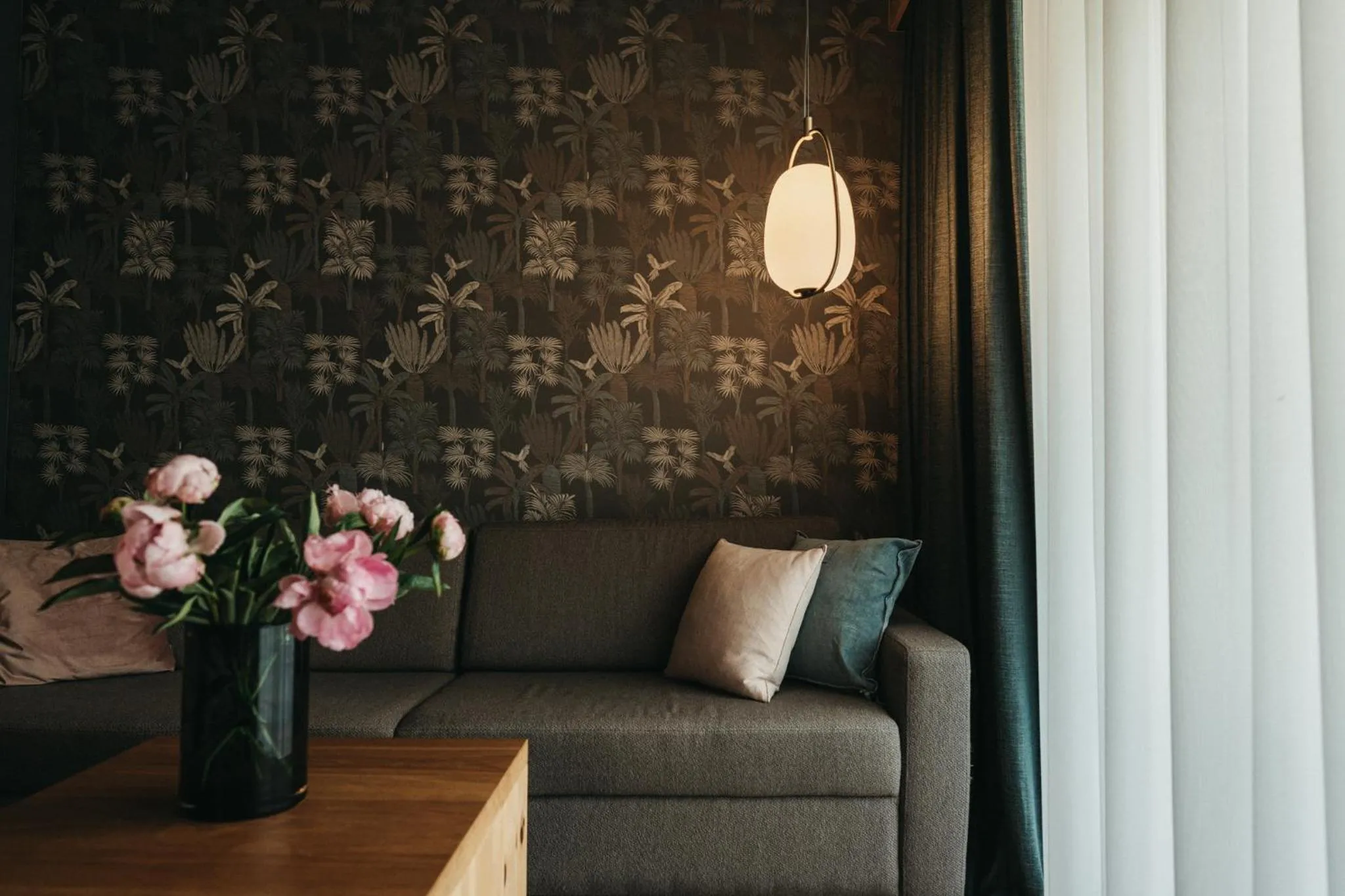 Seating area in Biohotel Rupertus