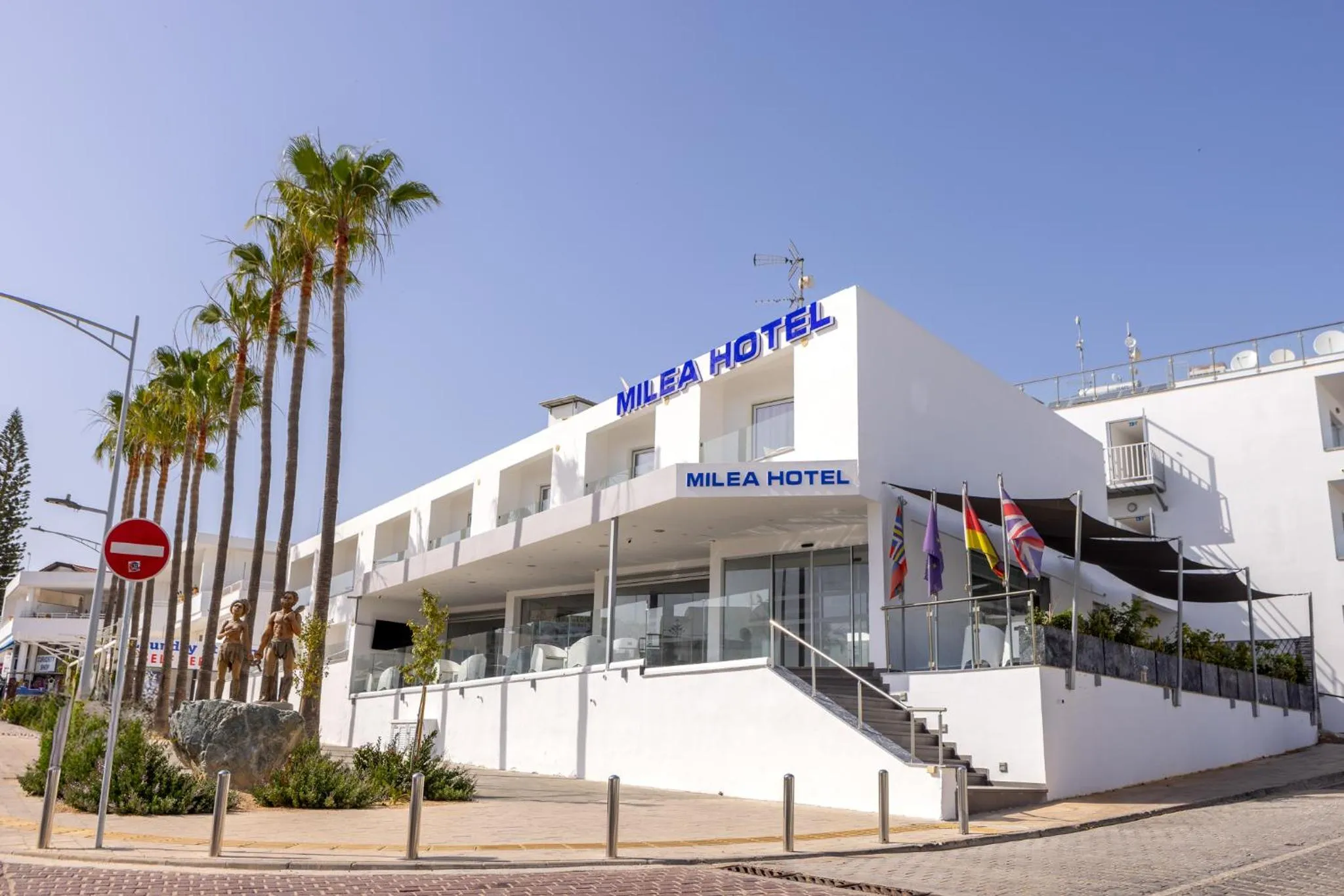 Property building in Milea Hotel