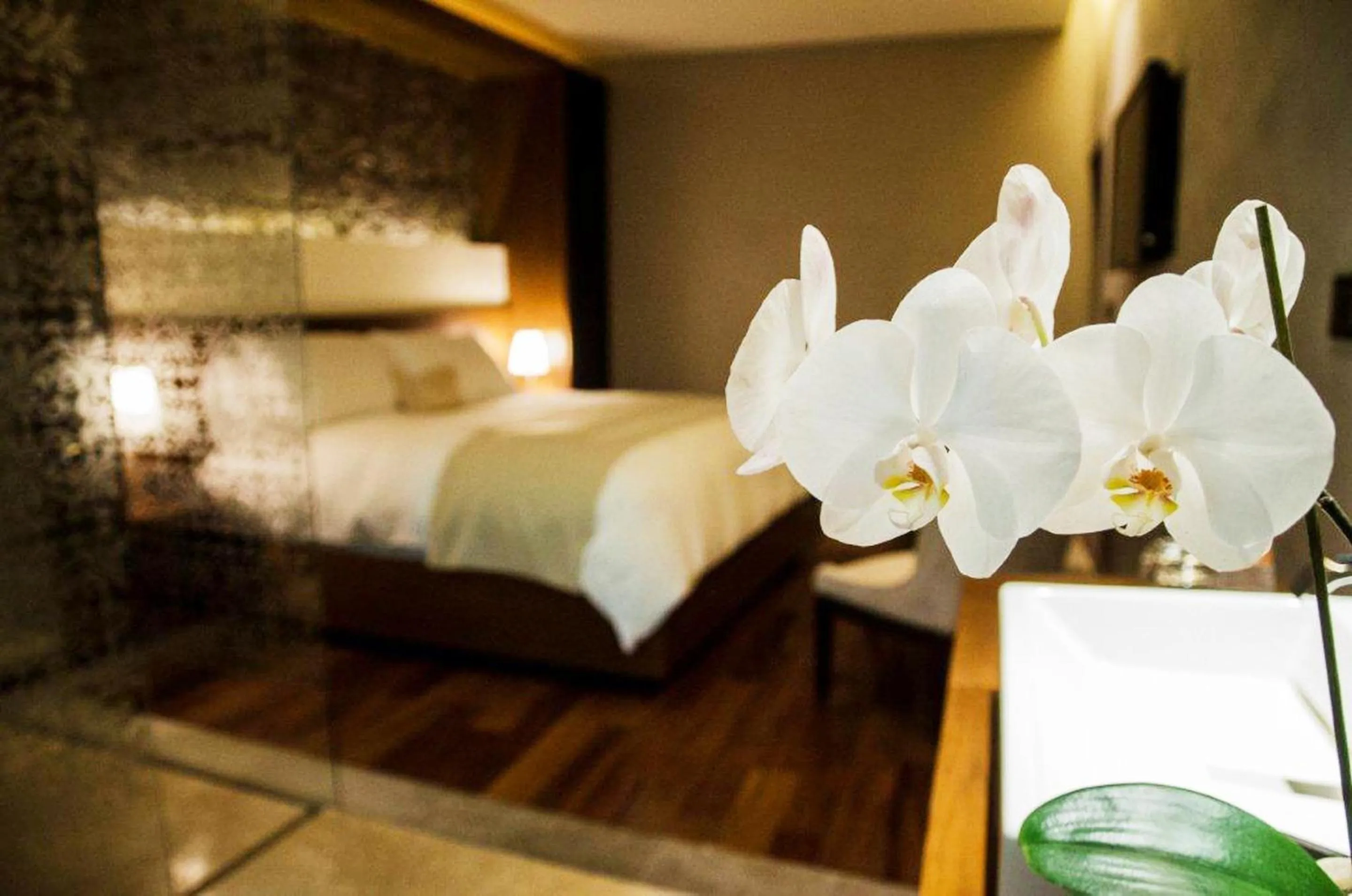 Shower, Bed in Hotel Boutique Casa Madero