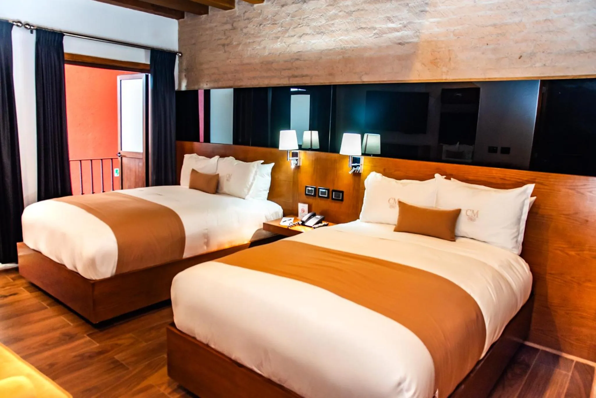 Bed in Hotel Boutique Casa Madero