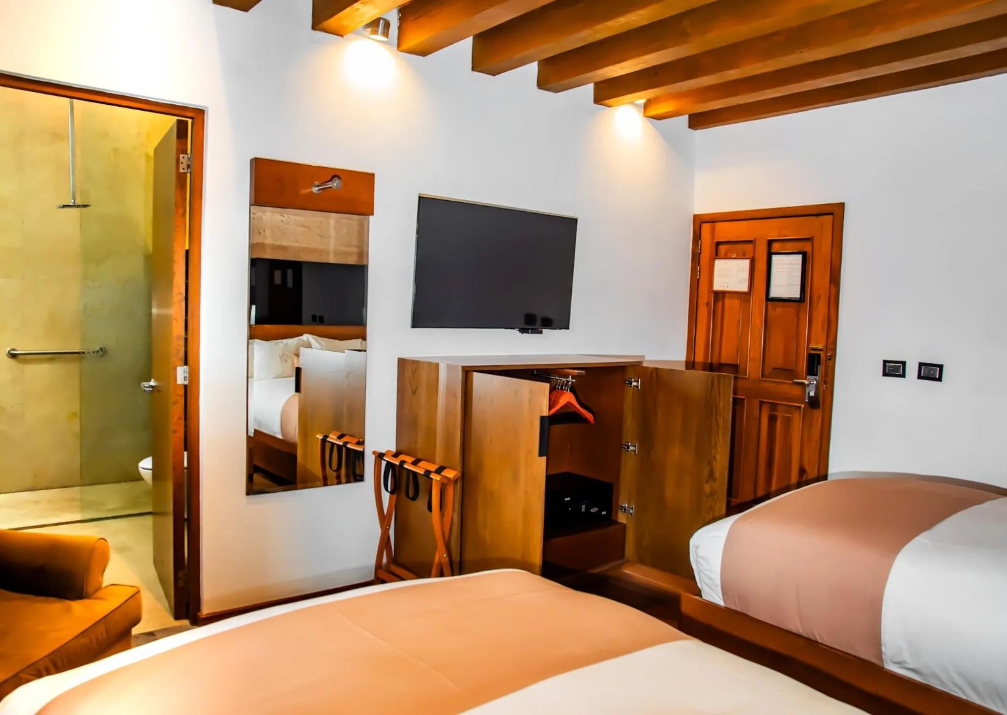 Bedroom, Bed in Hotel Boutique Casa Madero