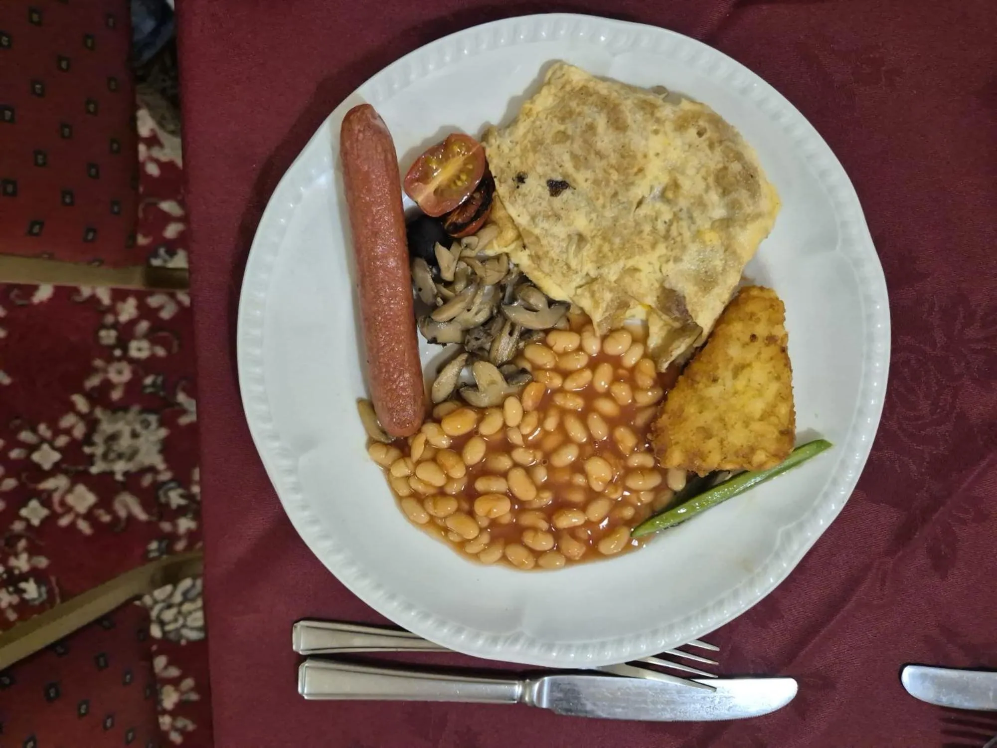 Breakfast in MARS Hotel Seaview Blackpool