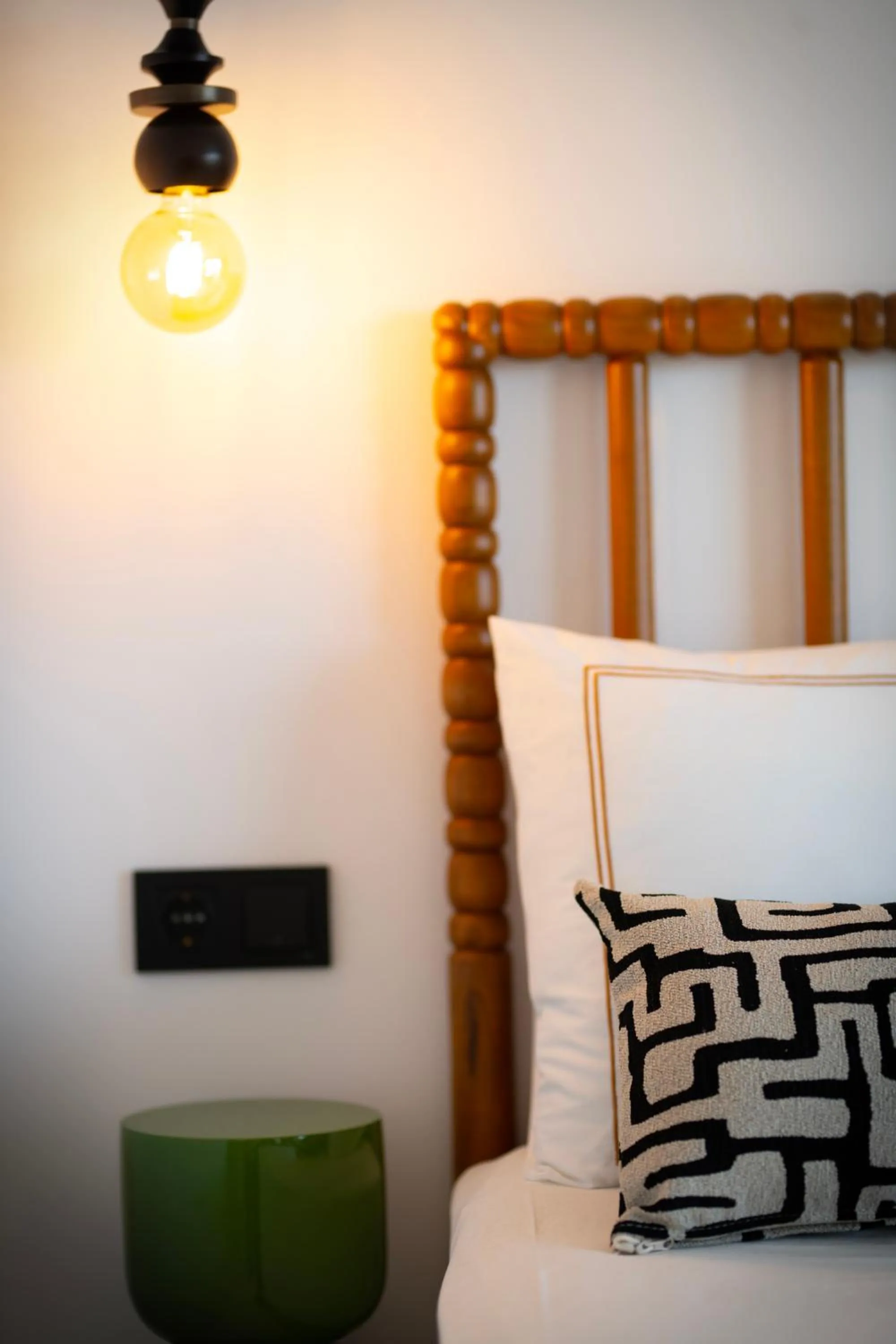 Bed in Hotel Begonvil