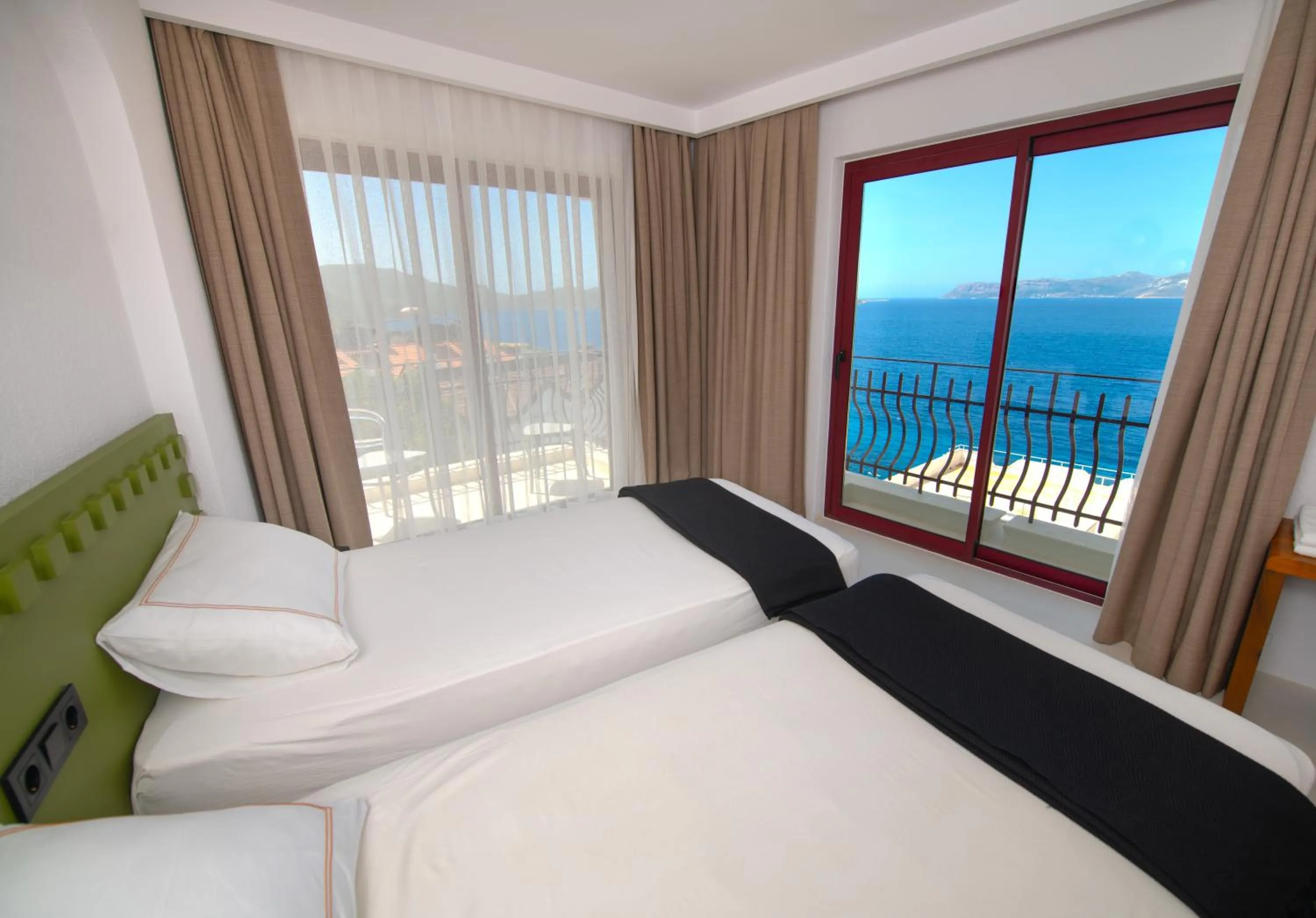 Bed in Hotel Begonvil