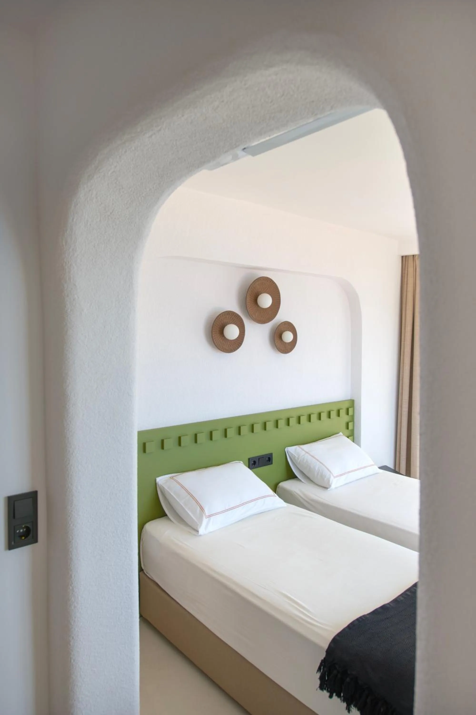 Bed in Hotel Begonvil