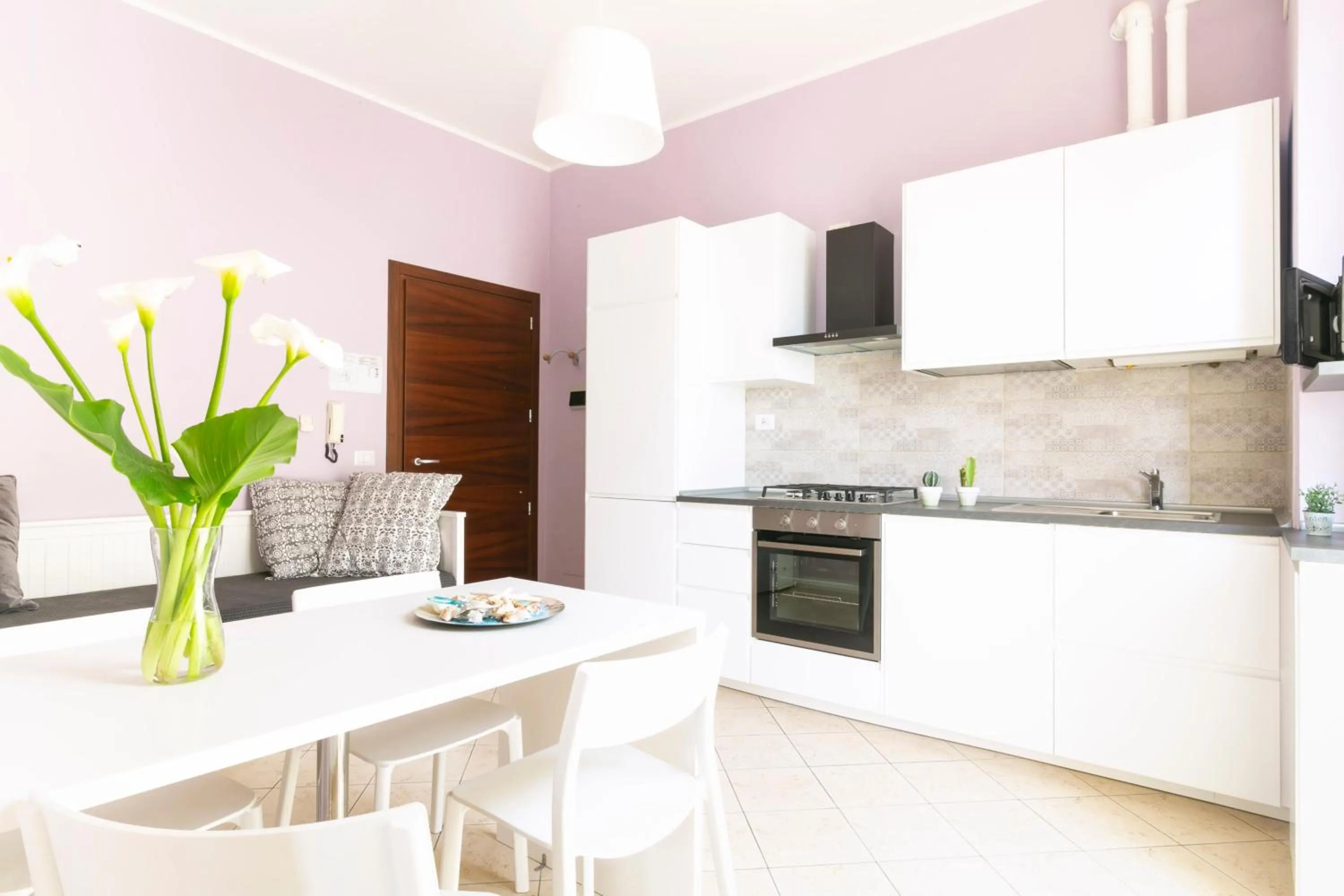 Kitchen or kitchenette in Residence Hotel Le Stelle