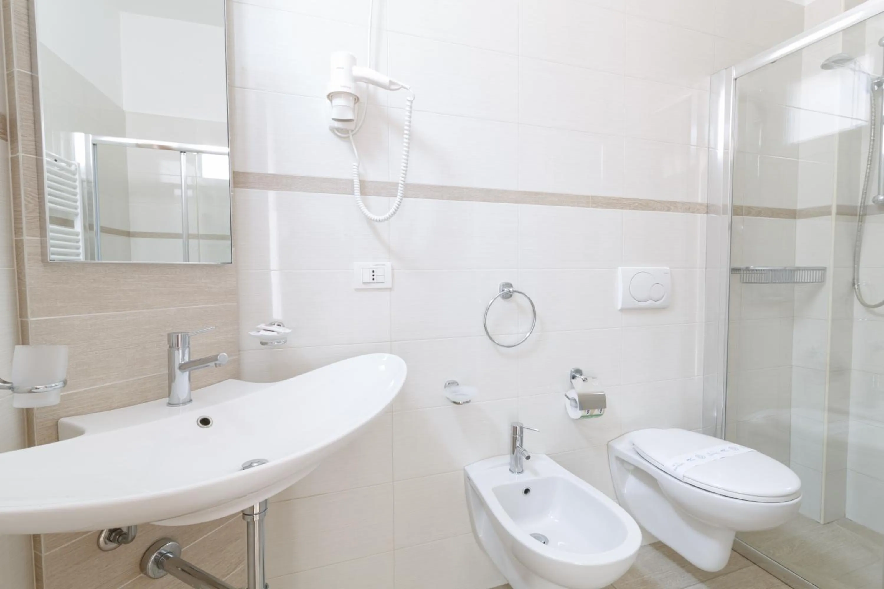 Bathroom in Residence Hotel Le Stelle