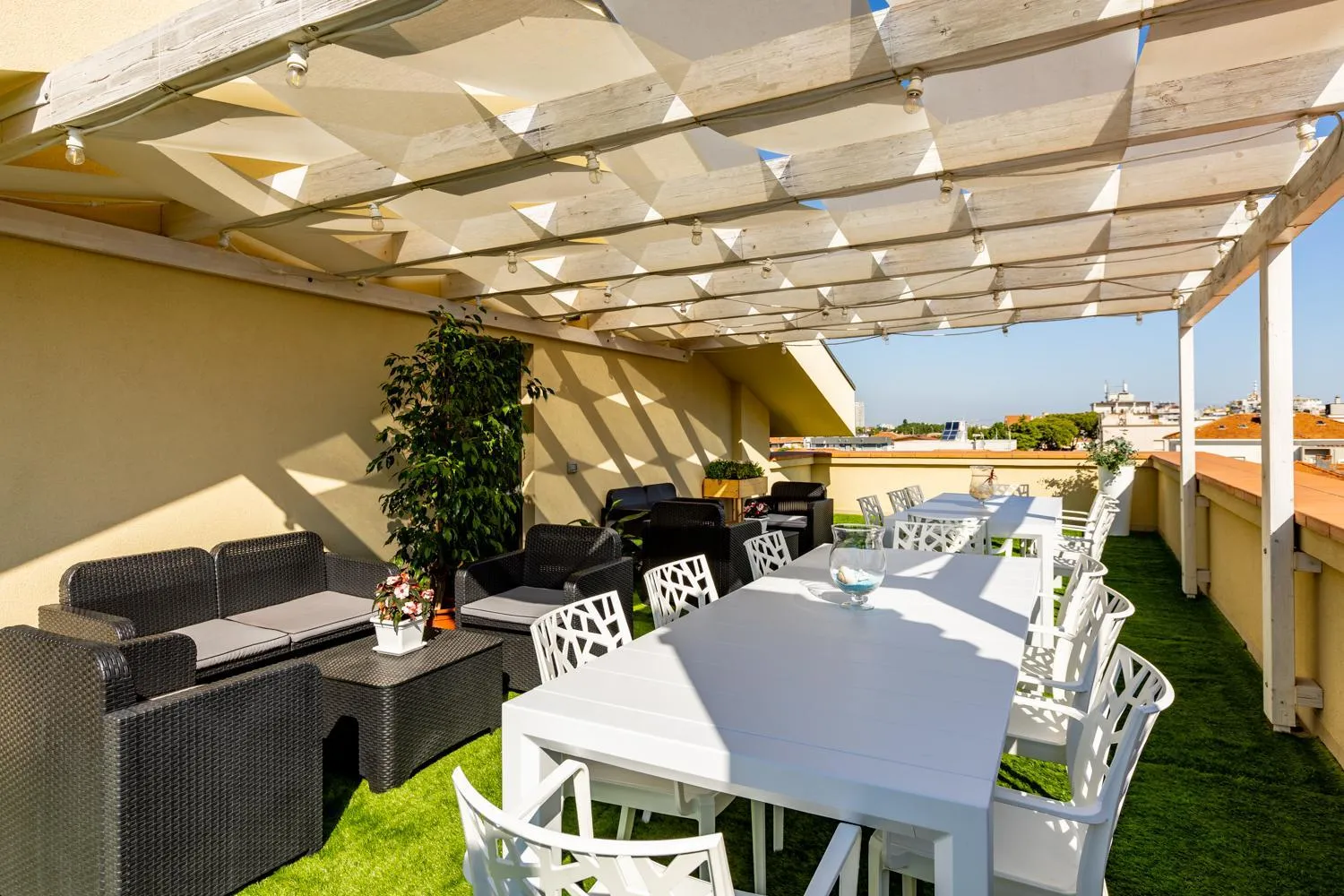 Solarium in Residence Hotel Le Stelle