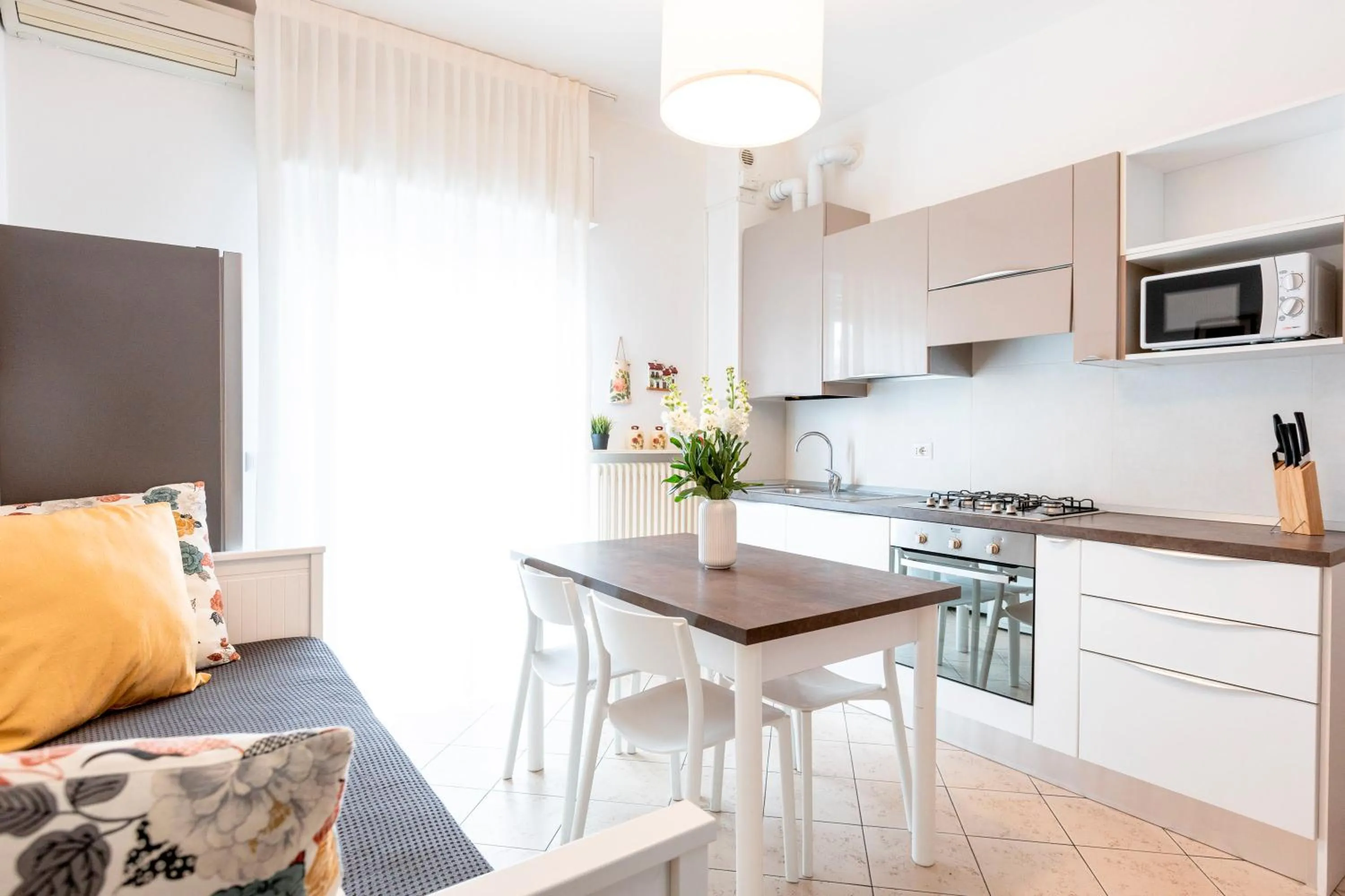 Kitchen or kitchenette in Residence Hotel Le Stelle