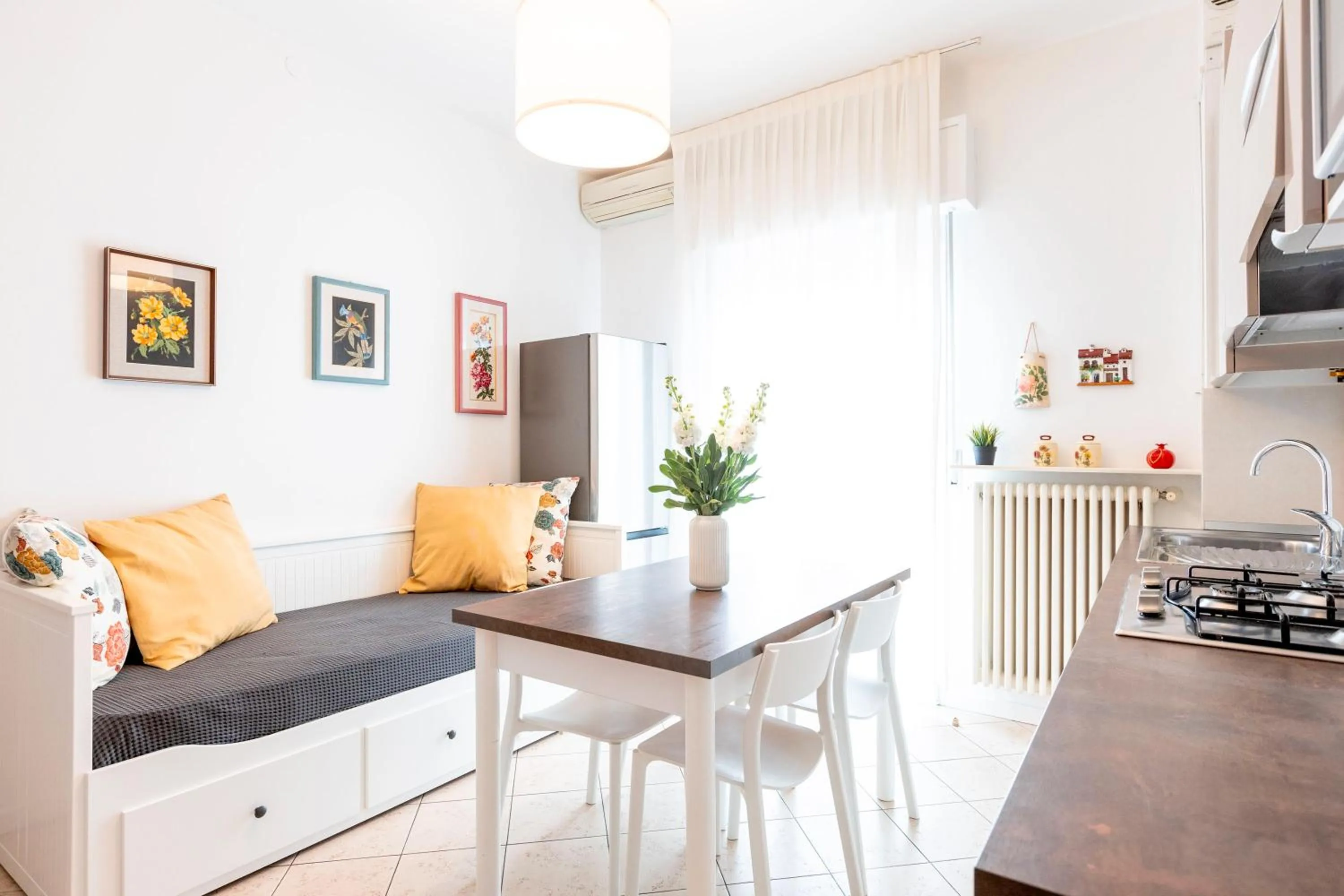 Kitchen or kitchenette in Residence Hotel Le Stelle