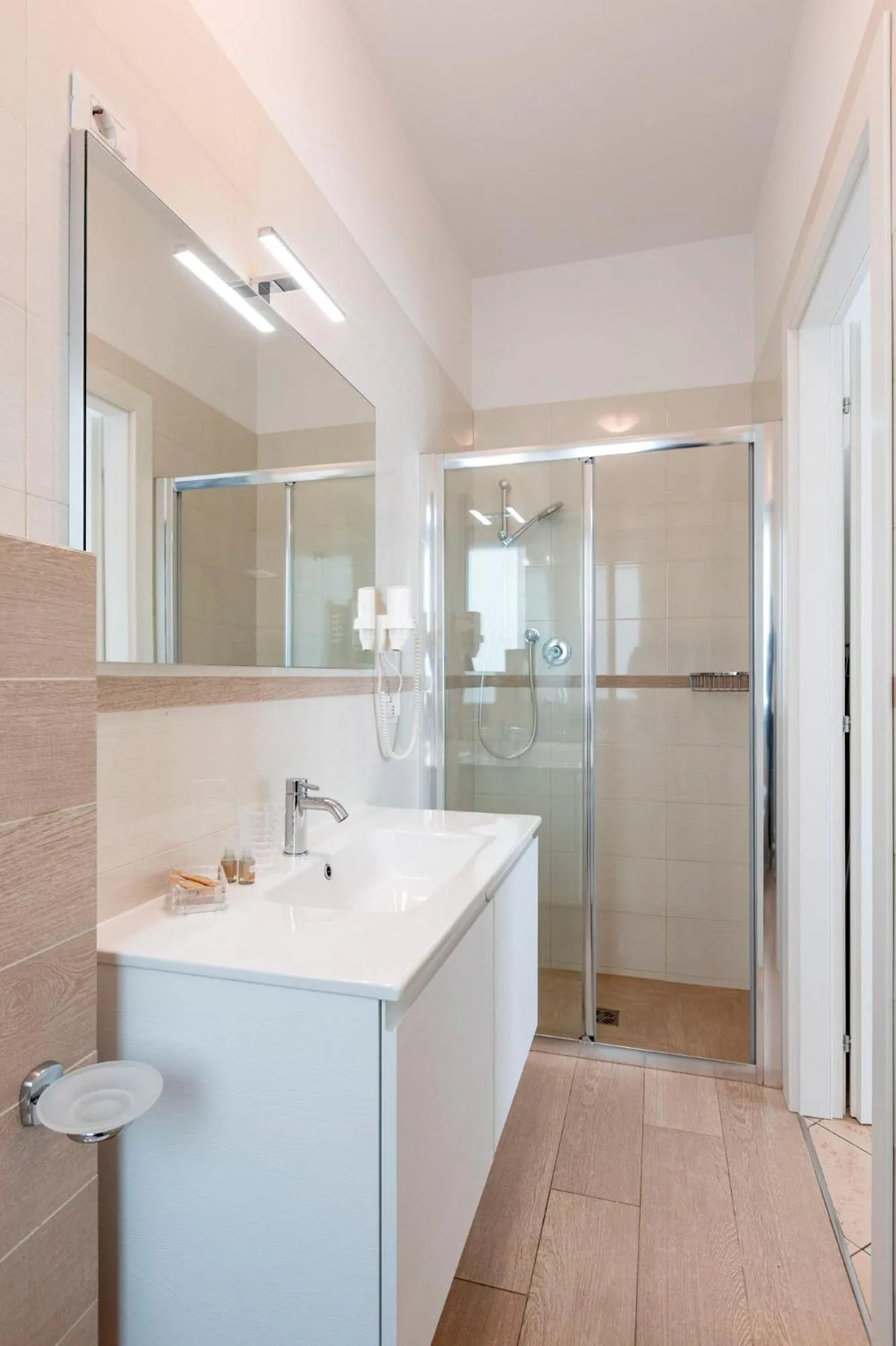 Shower in Residence Hotel Le Stelle