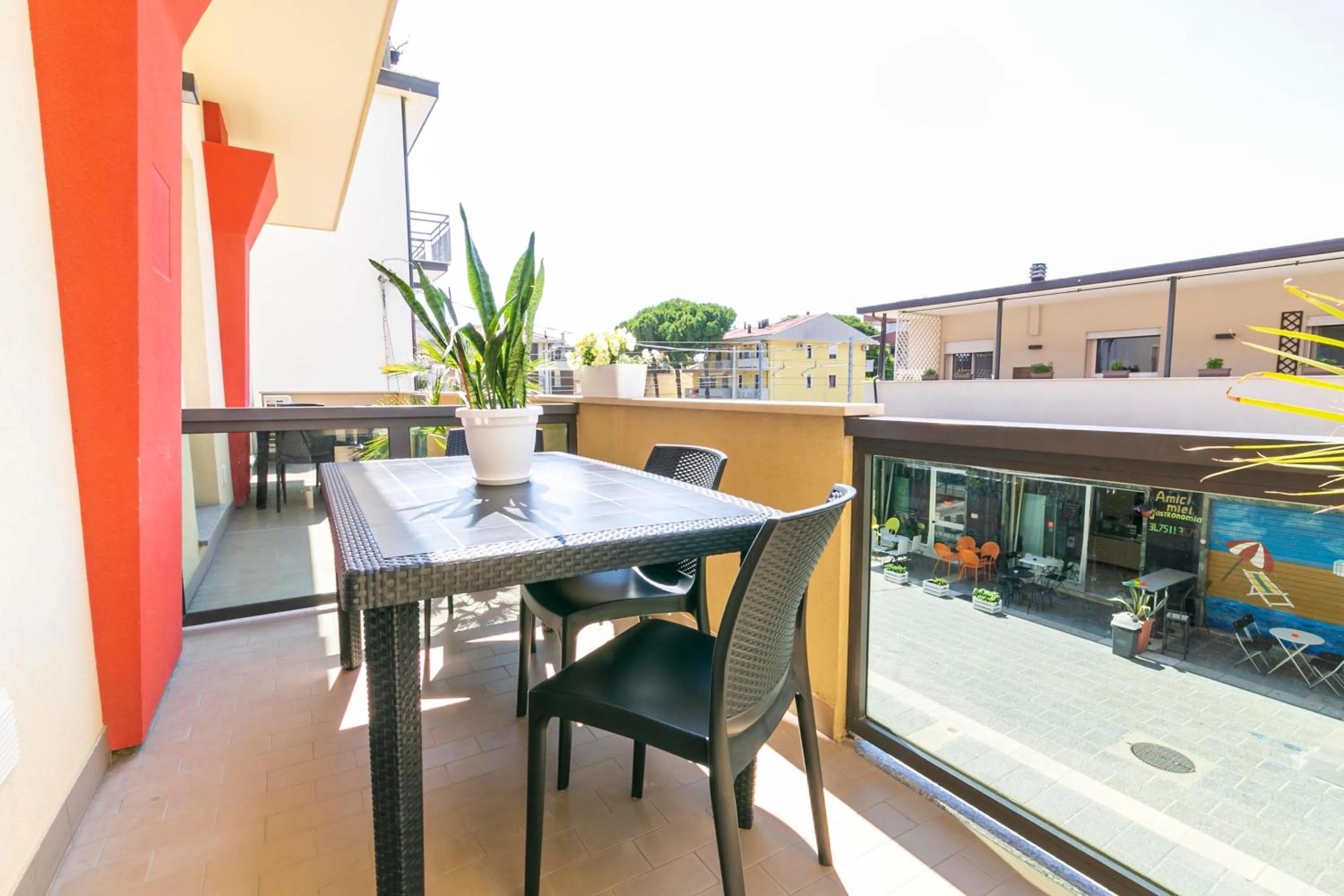 Balcony/Terrace in Residence Hotel Le Stelle