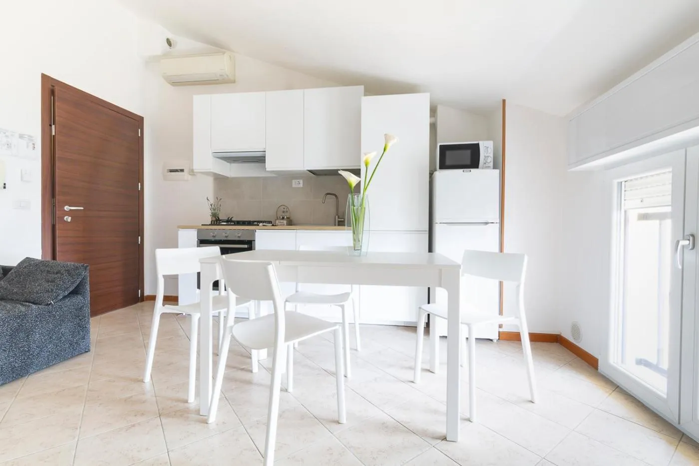 Kitchen or kitchenette in Residence Hotel Le Stelle