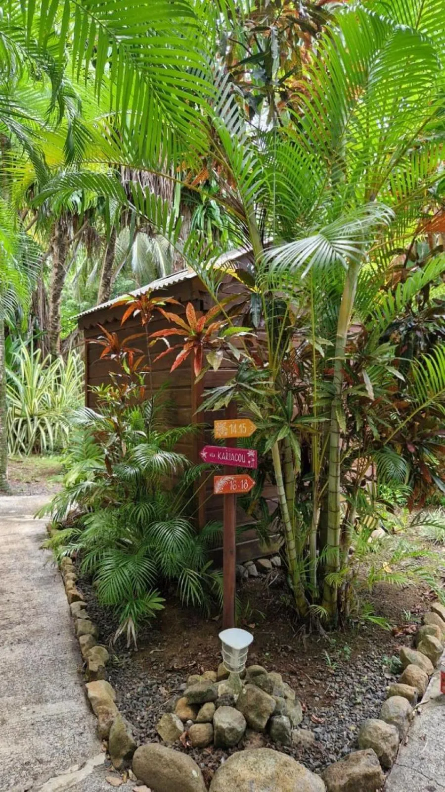Garden in Caraib'Bay Hotel