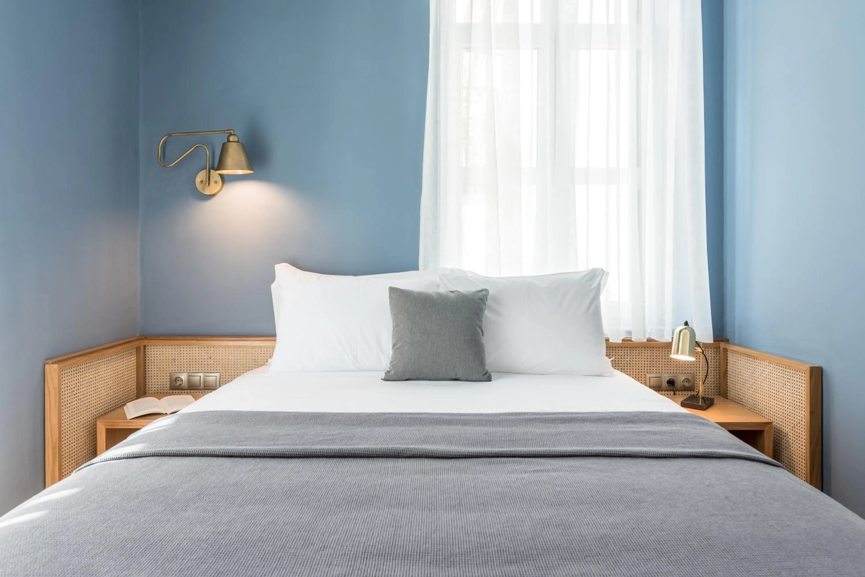 Bed in The Anthemion House