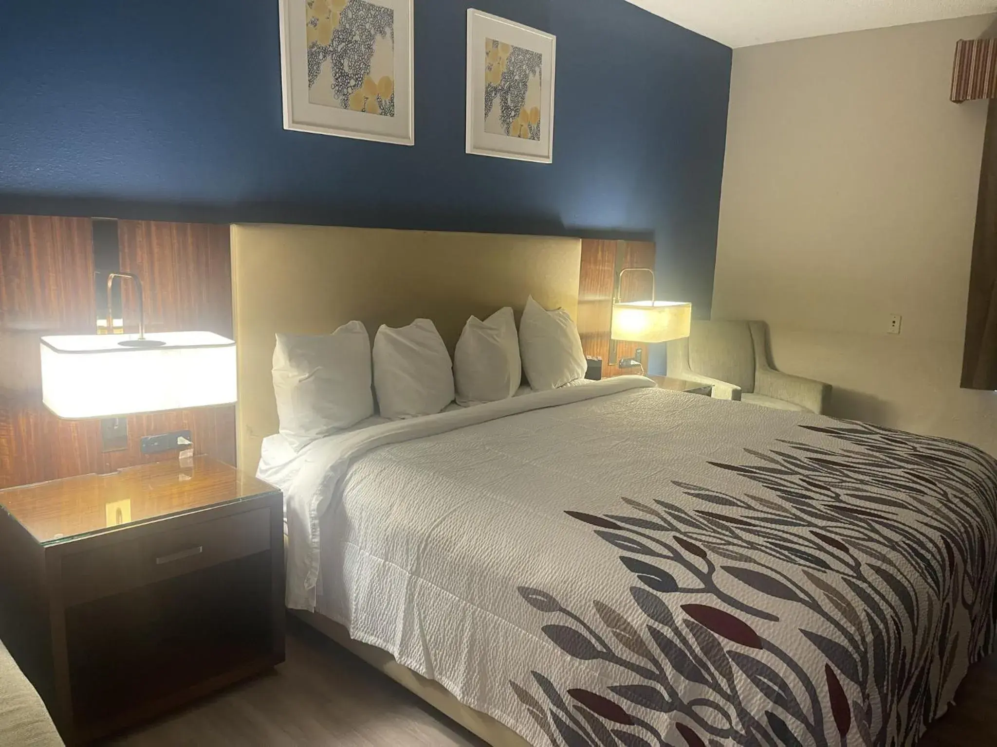 Deluxe King Room Disability Access Roll-In Shower Non-Smoking in Red Roof Inn & Suites Hinesville Deluxe King Room Disability Access Roll-In Shower Non-Smoking in Red Roof Inn & Suites Hinesville