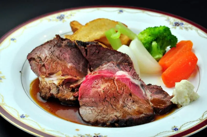 Food close-up in Hakuba Yamano Hotel