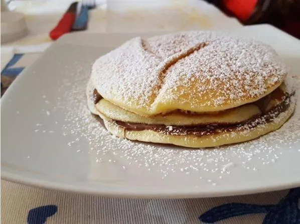 Food close-up in Al Chiaro di Luna