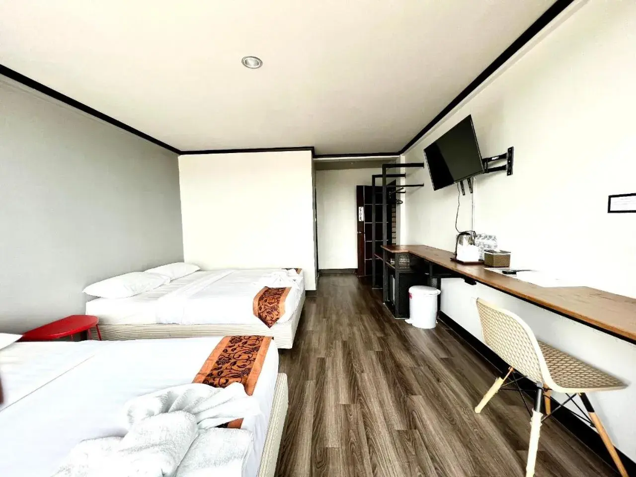 Bed in Pimpimarn Hotel Bed in Pimpimarn Hotel