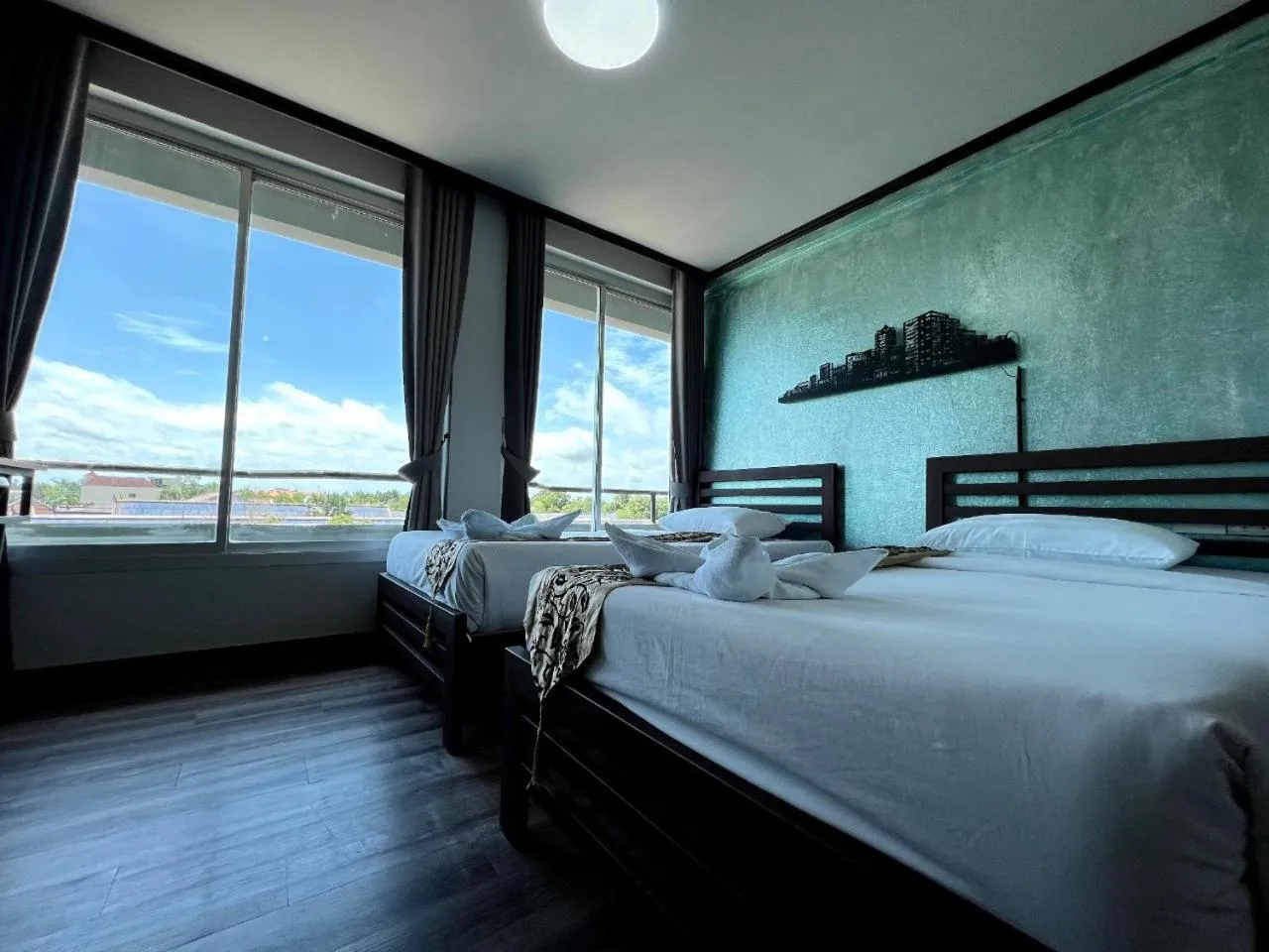 Bed in Pimpimarn Hotel