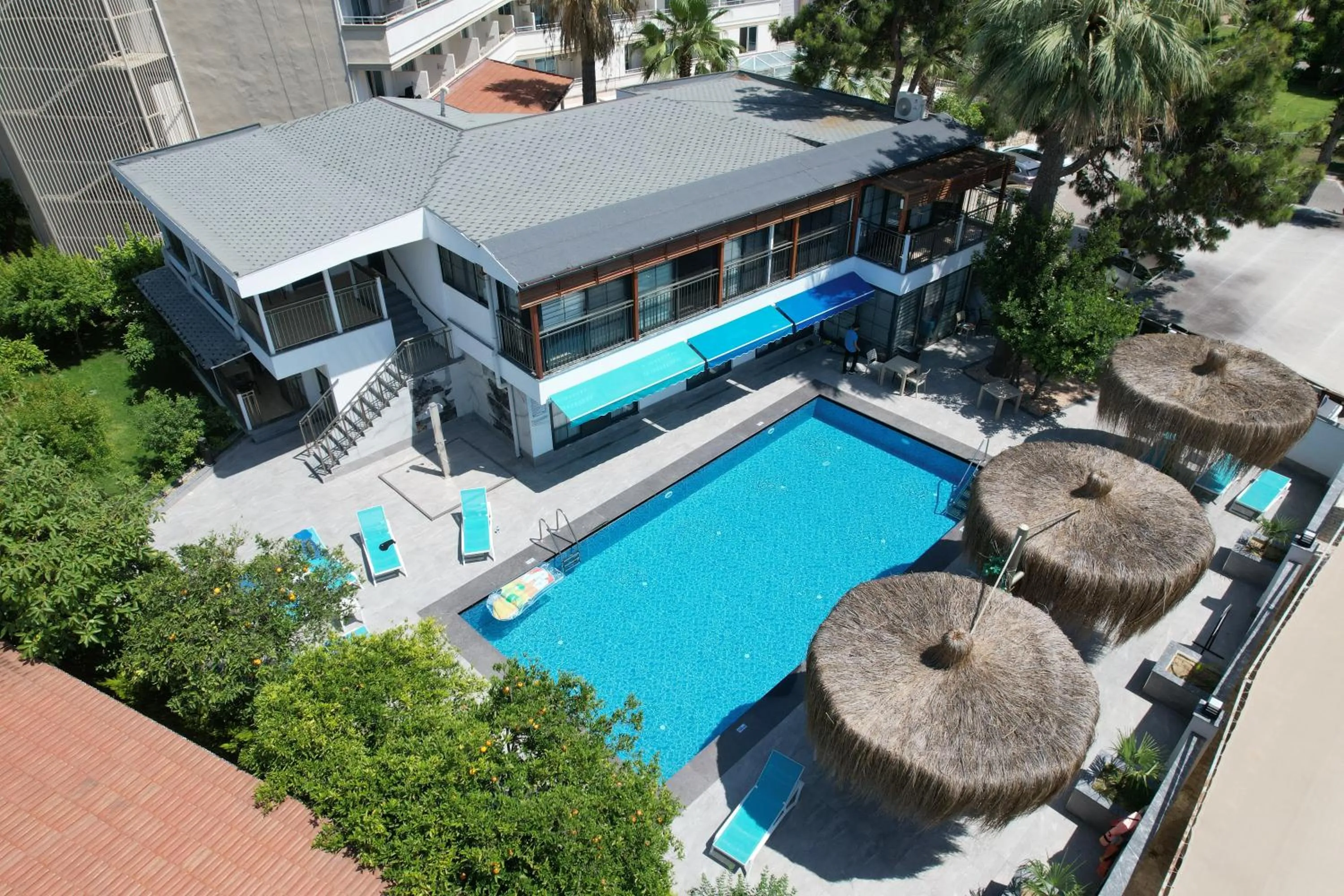 Pool view in Linda Resort Hotel