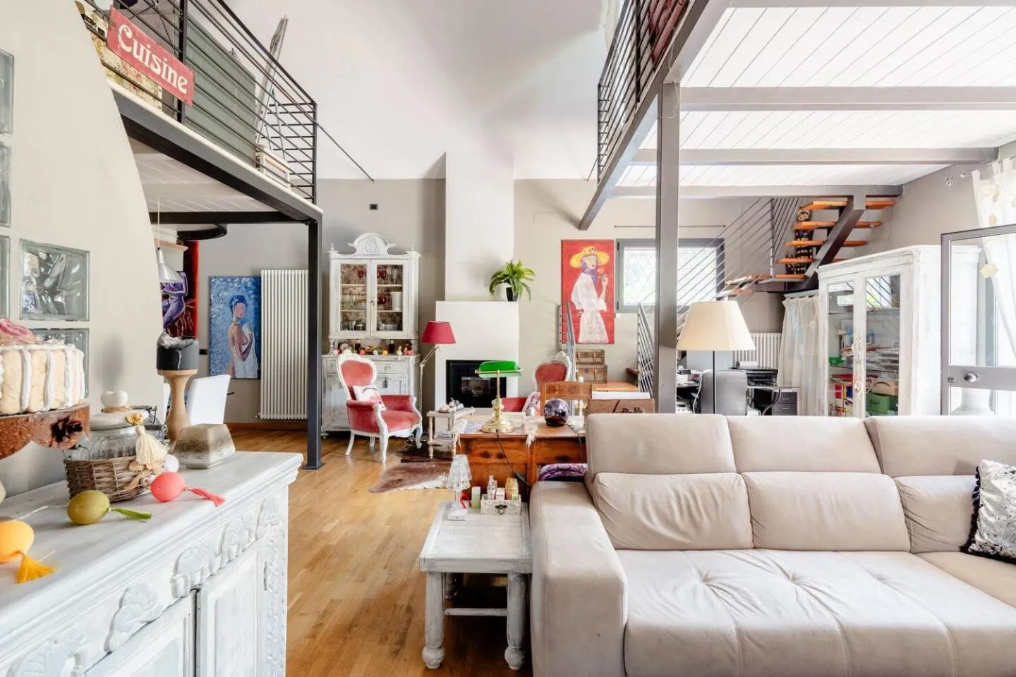Lounge or bar in House Garden Loft