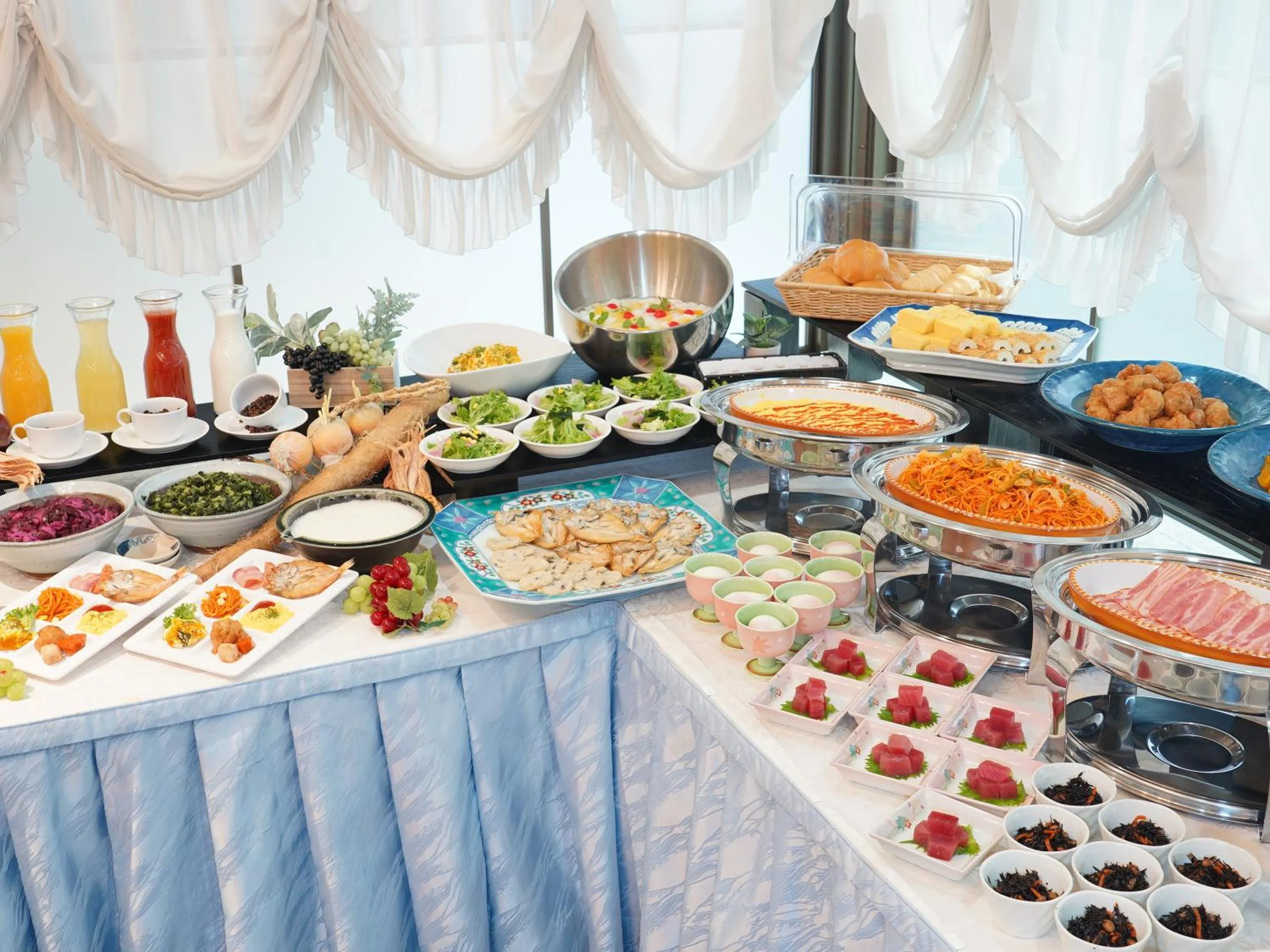 Breakfast in Tottori Onsen Hotel Monarque Tottori