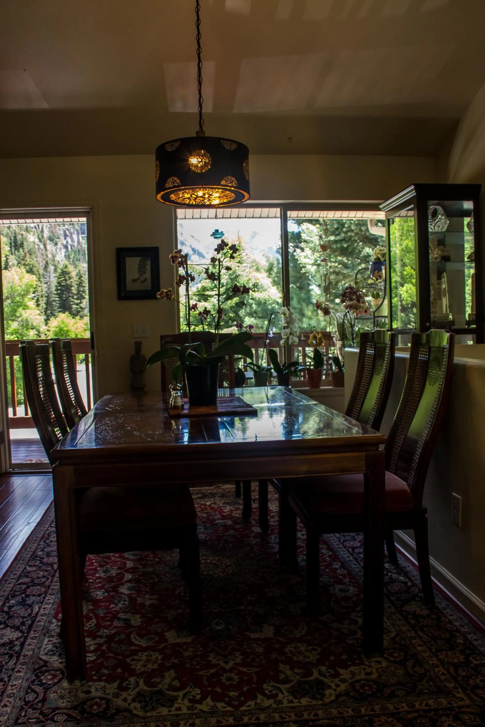 Dining area in Bridal Veil Bed and Breakfast