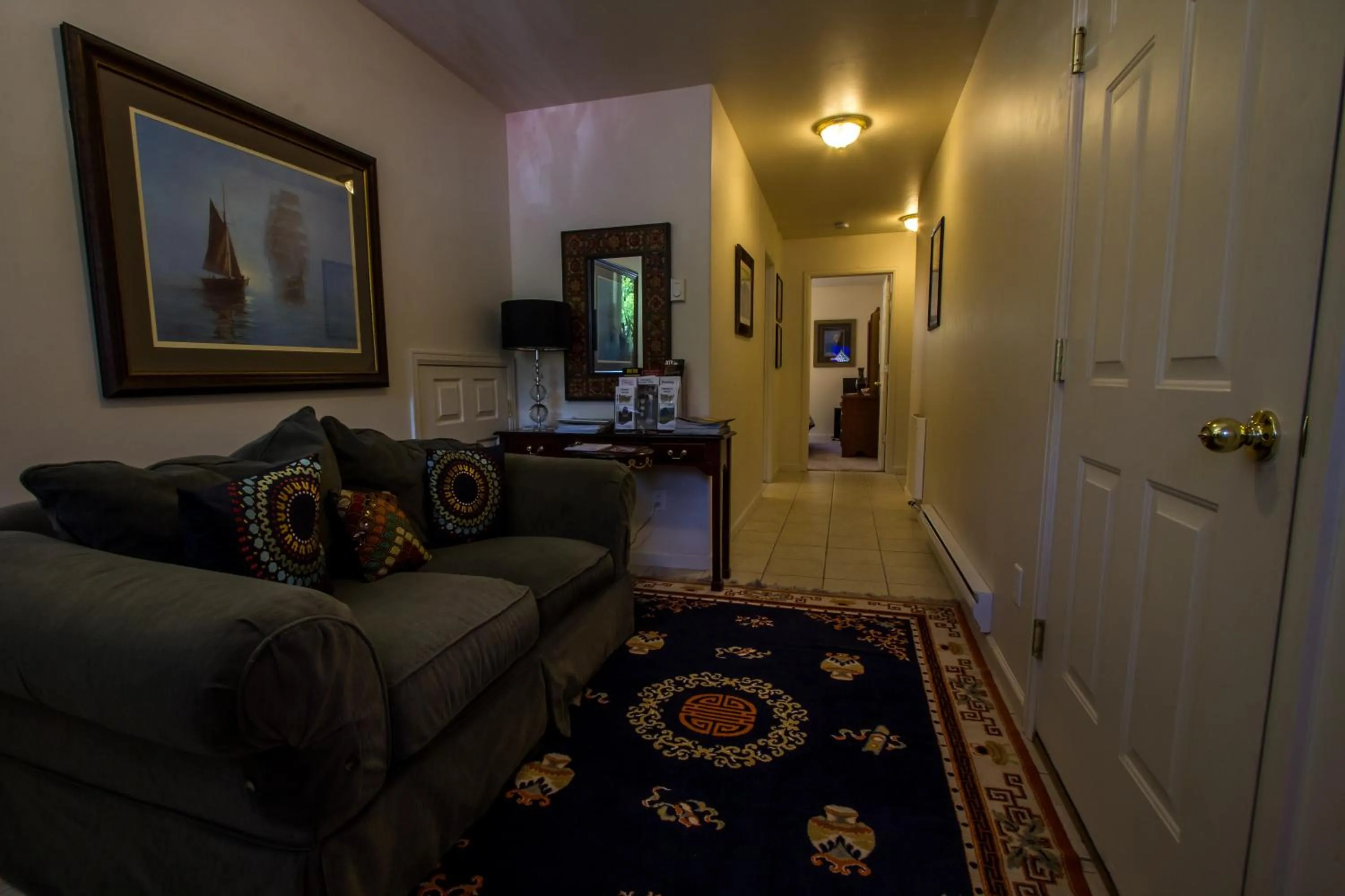 Seating area in Bridal Veil Bed and Breakfast