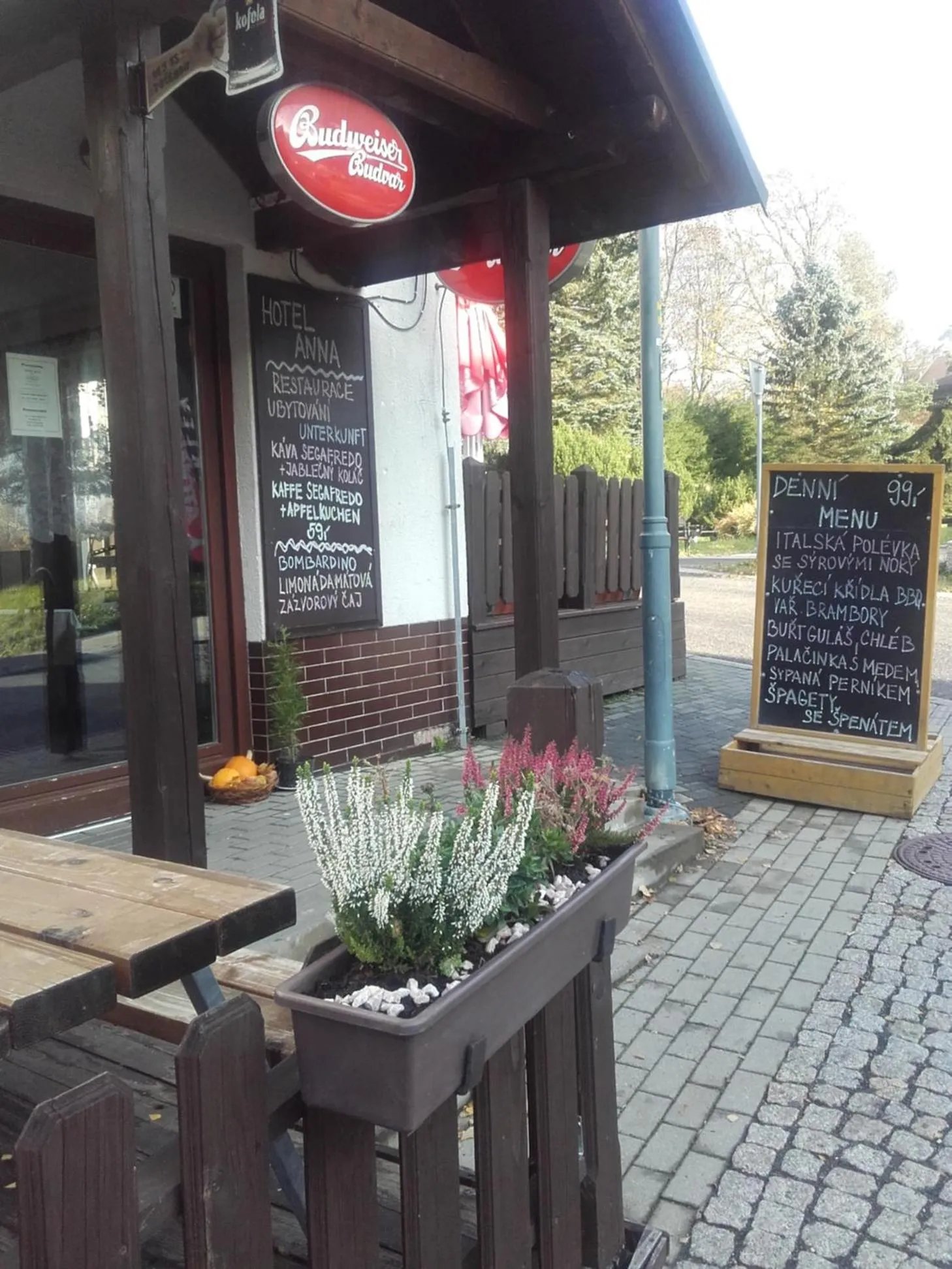 Property building in Hotel Anna