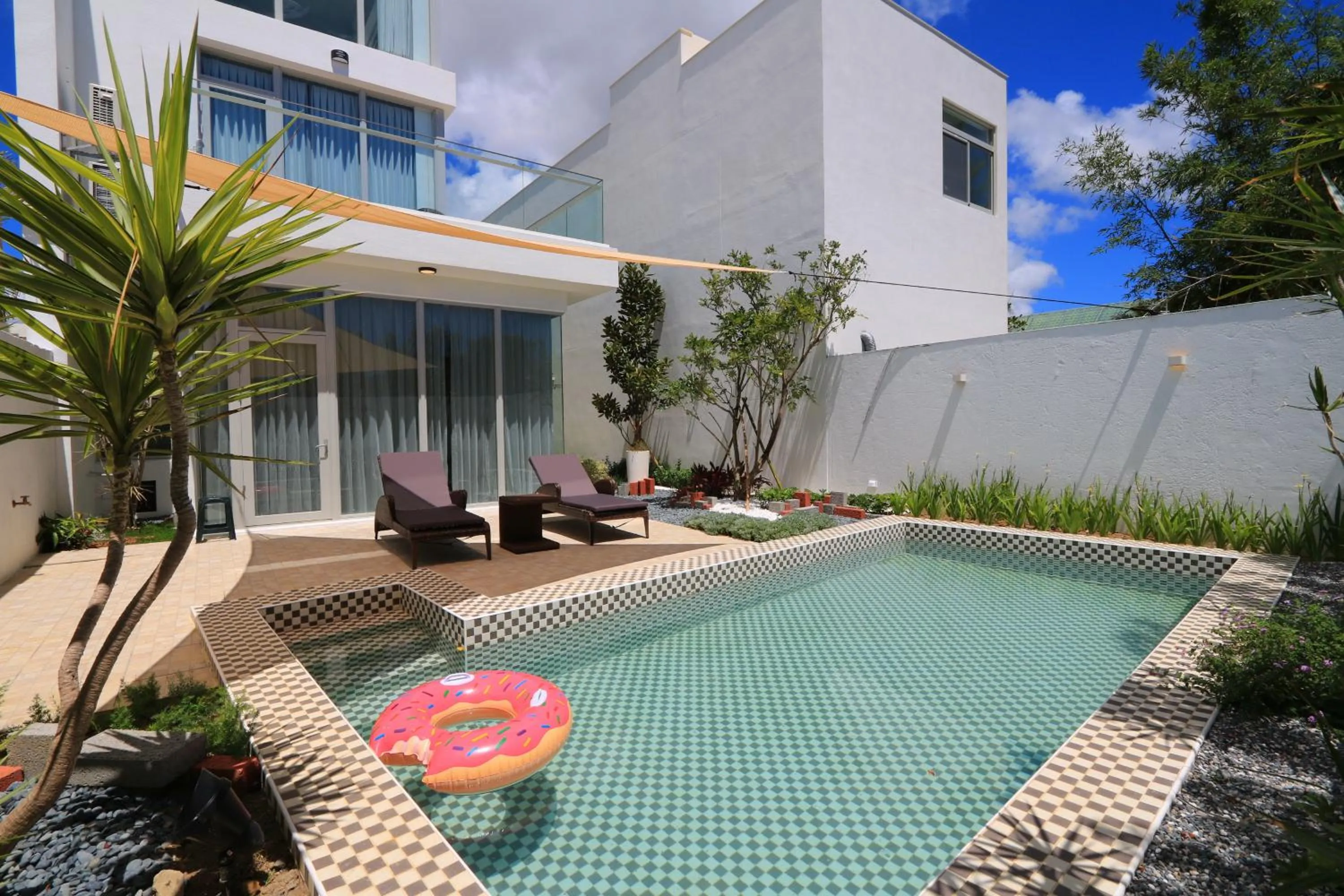 Pool view in Splendi Villa