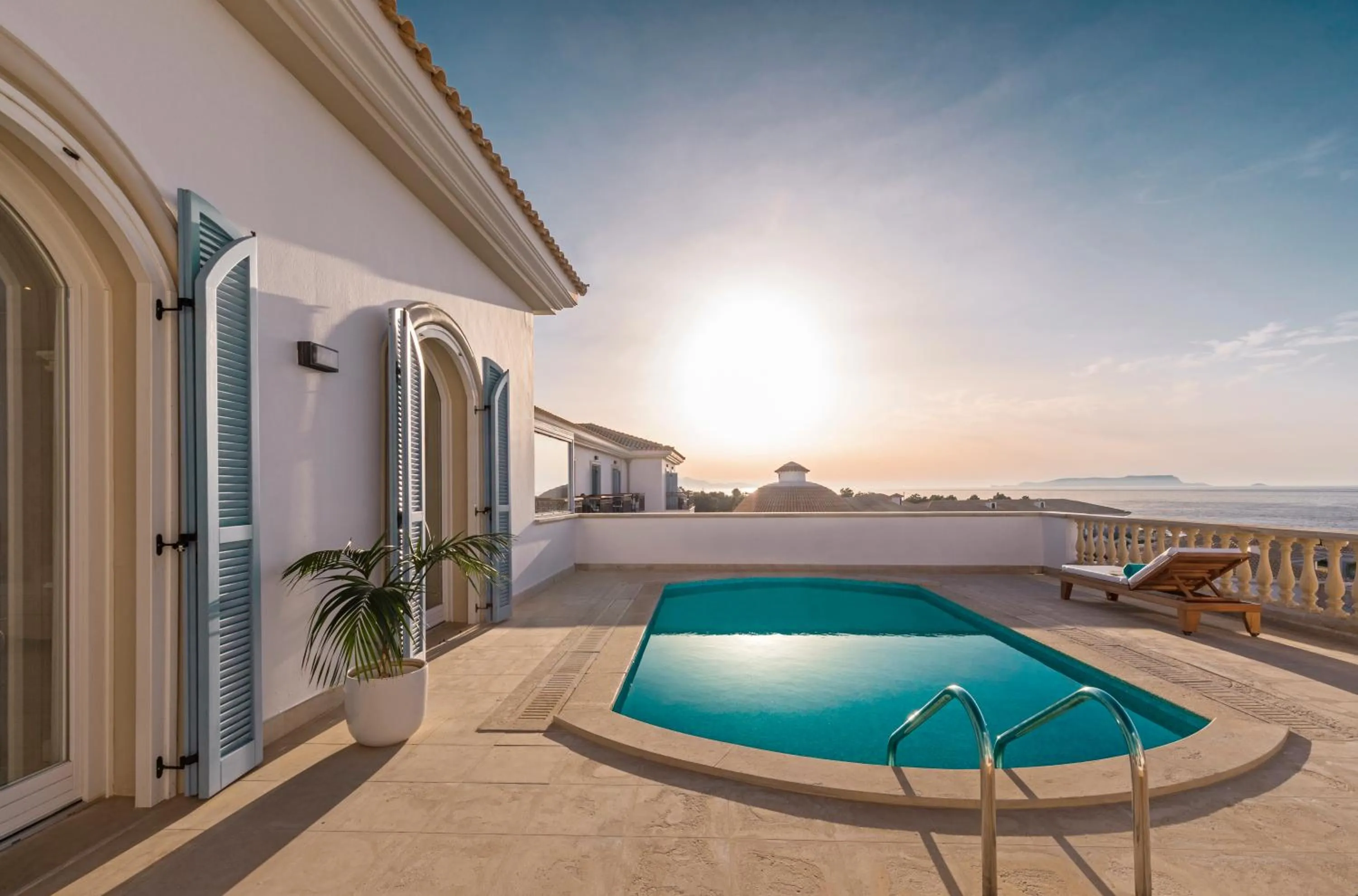 Balcony/Terrace in Mitsis Selection Laguna