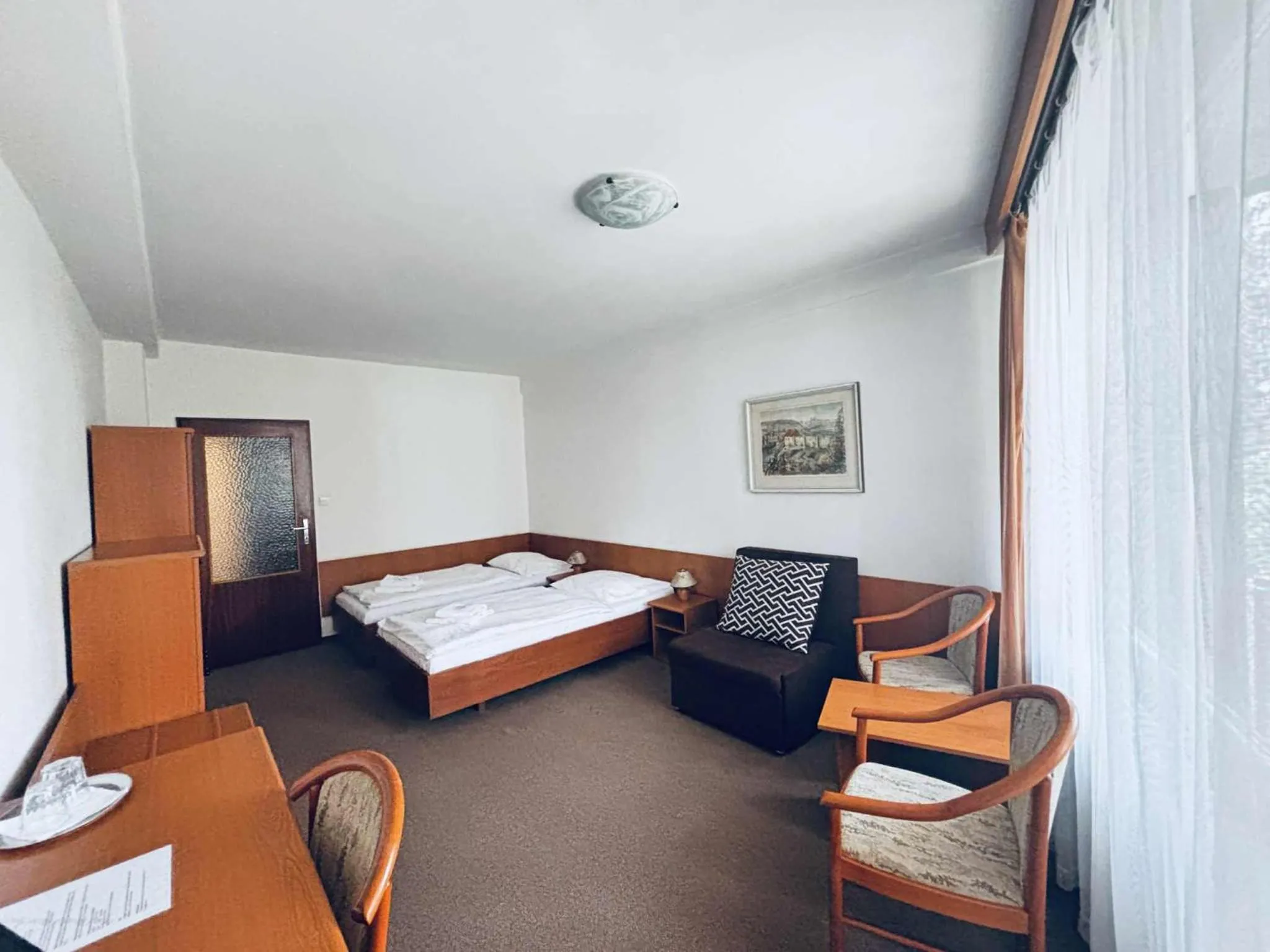 Bed in Hotel Bezdez Stare Splavy