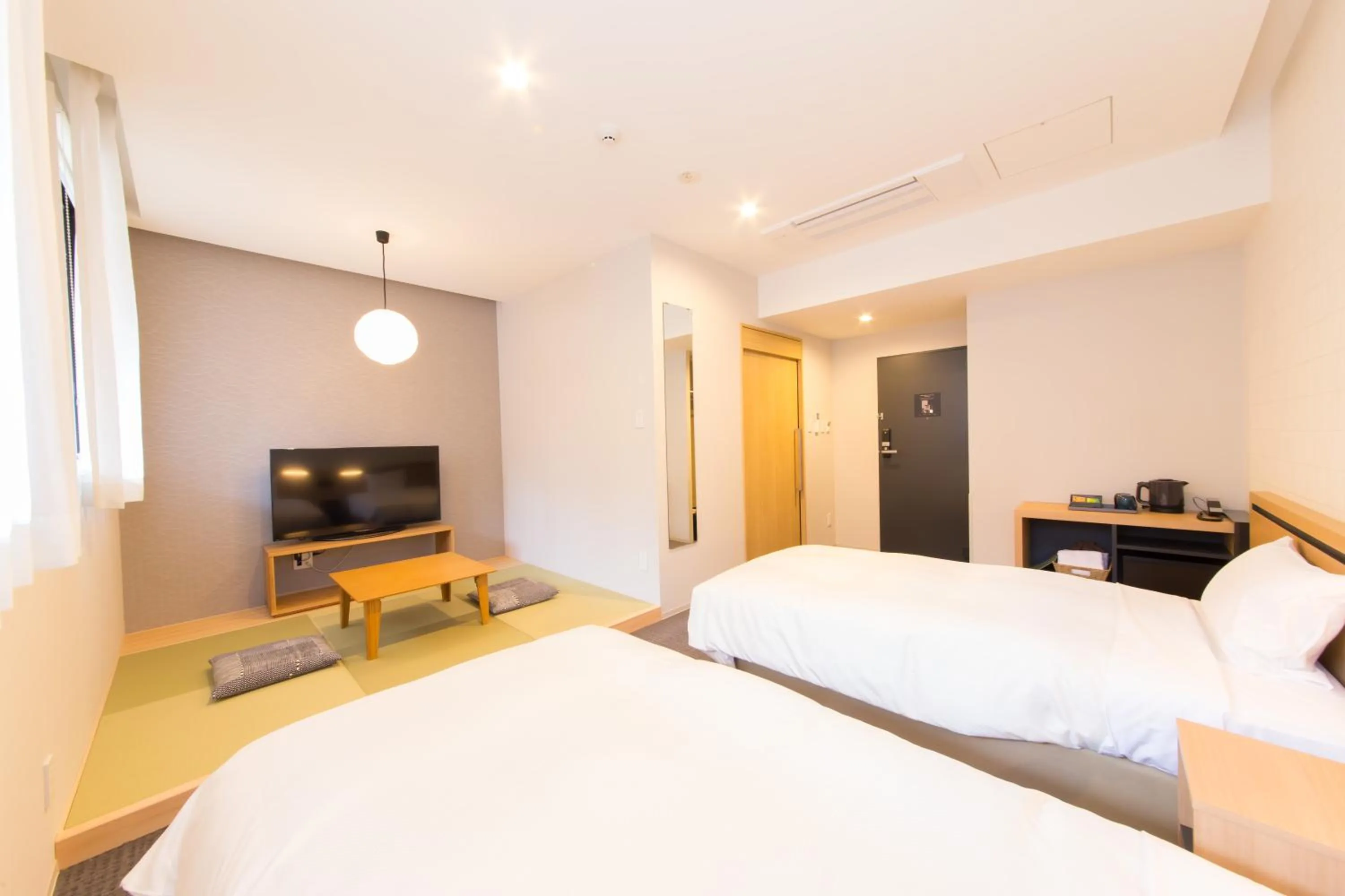 Bed in Hotel IL Verde Kyoto