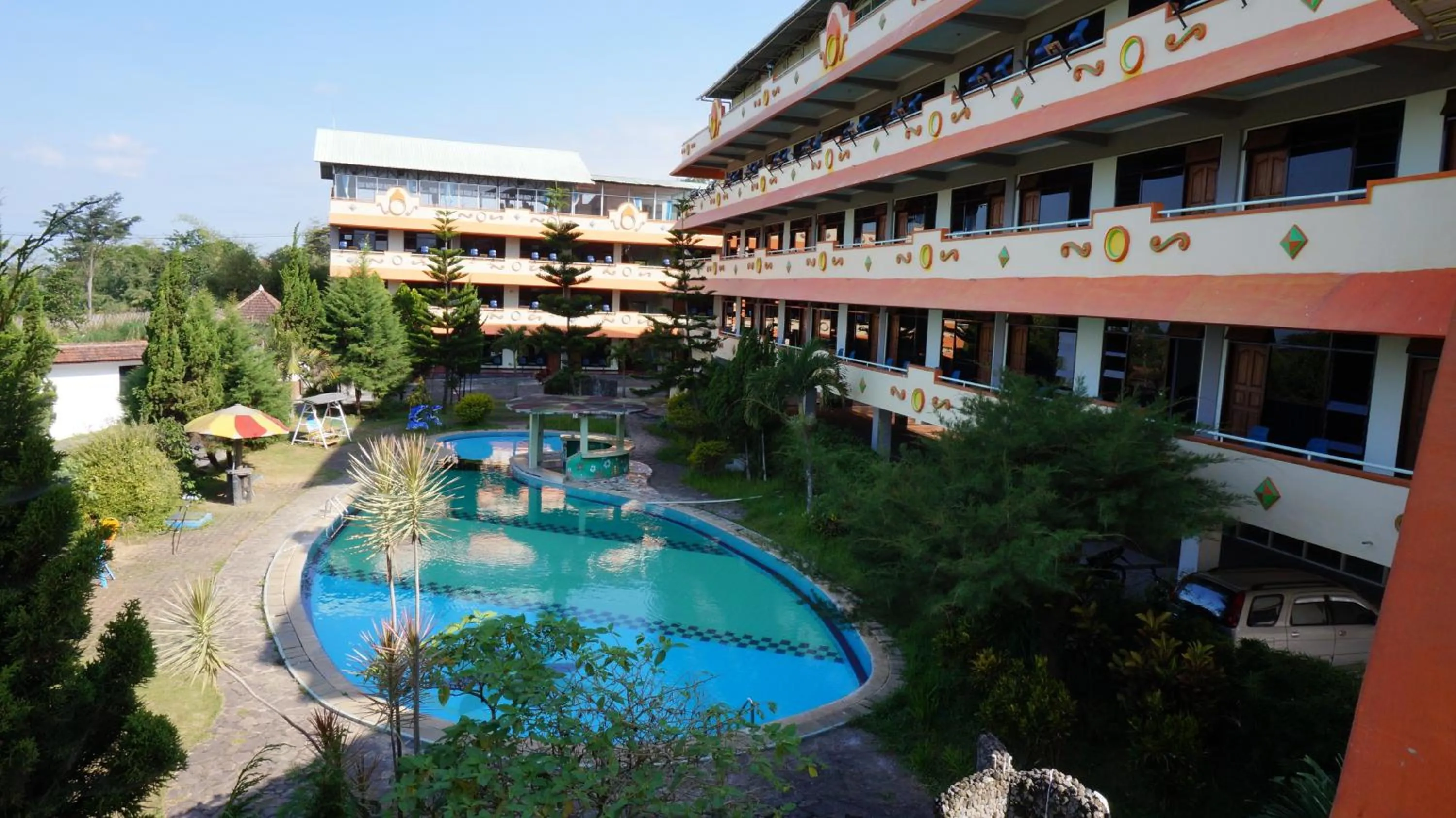 Property building in Hotel Surya Indah Batu Malang