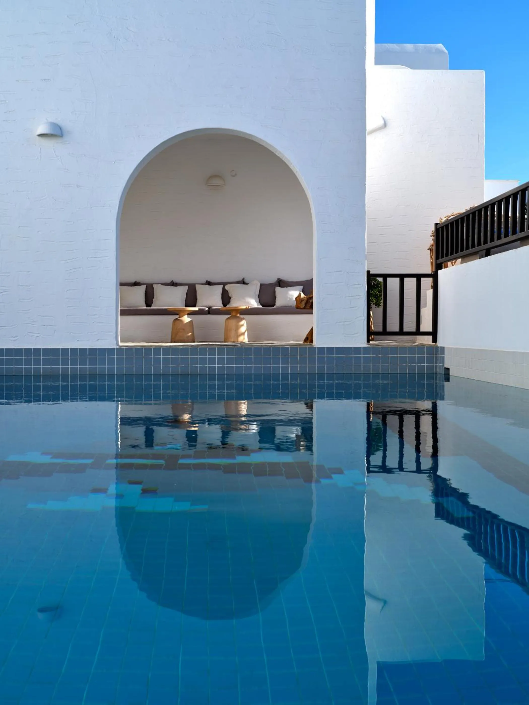 Swimming pool in Aella Residence