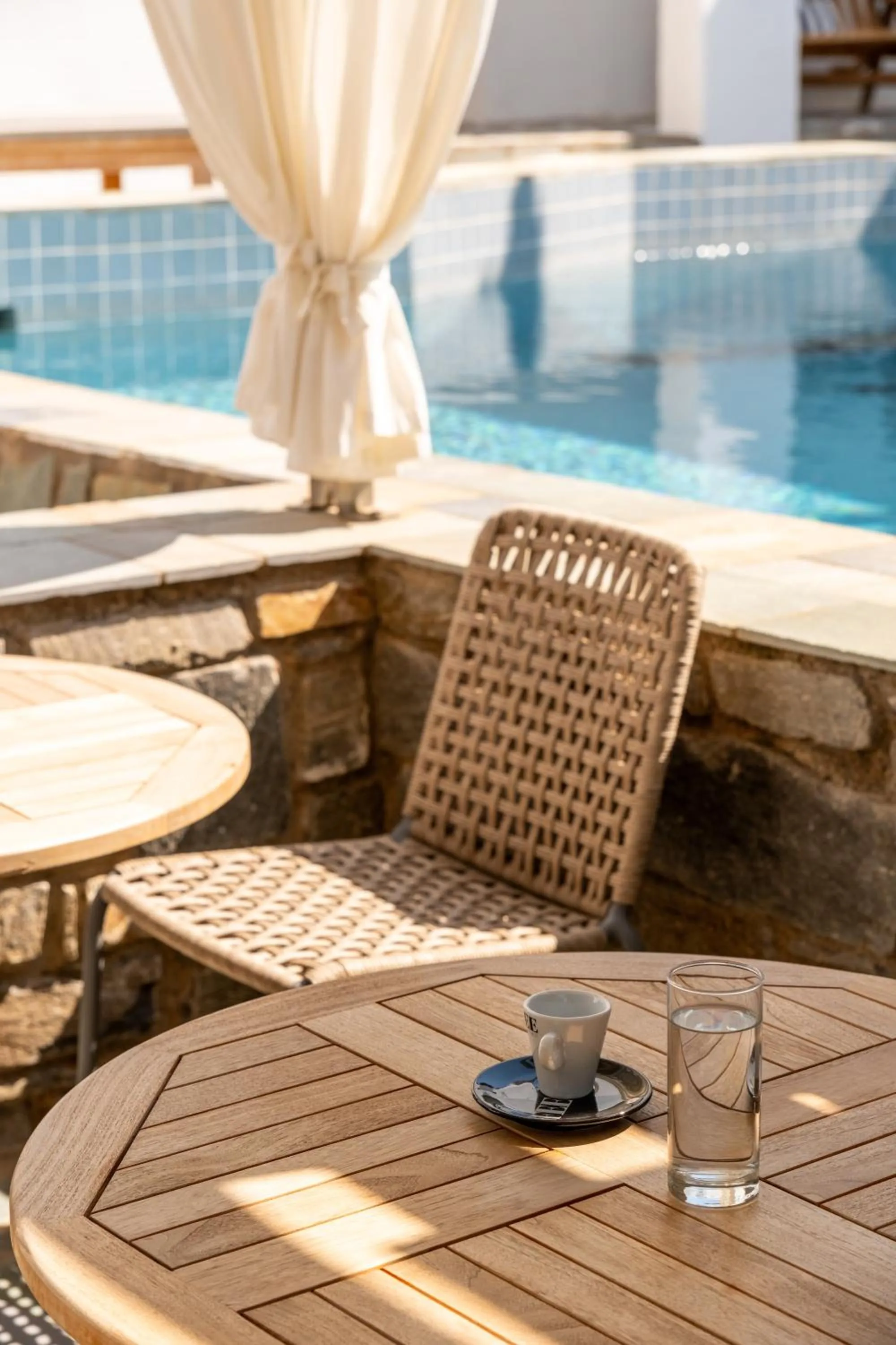 Swimming pool in Aella Residence