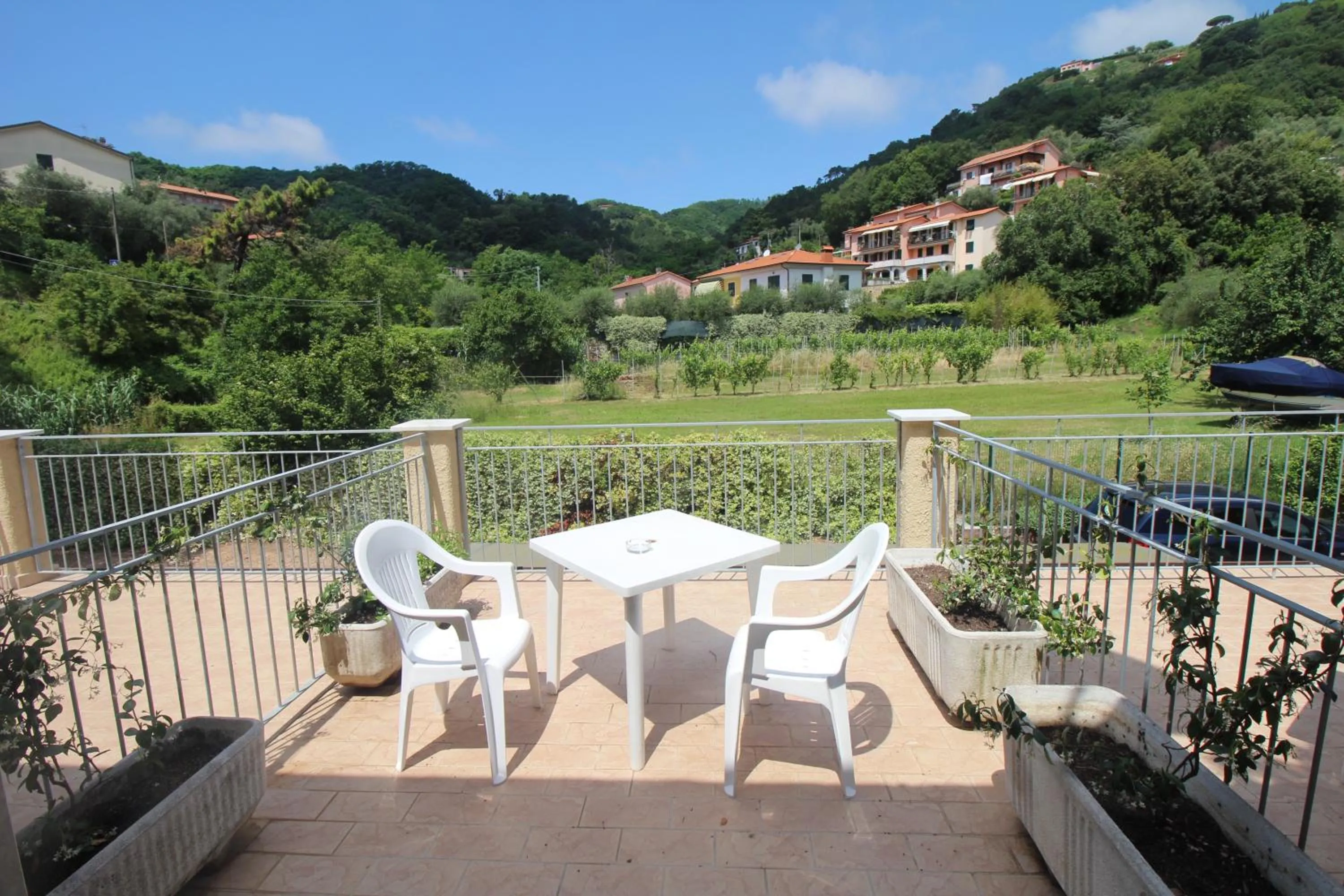 Balcony/Terrace in Albergo La Mimosa